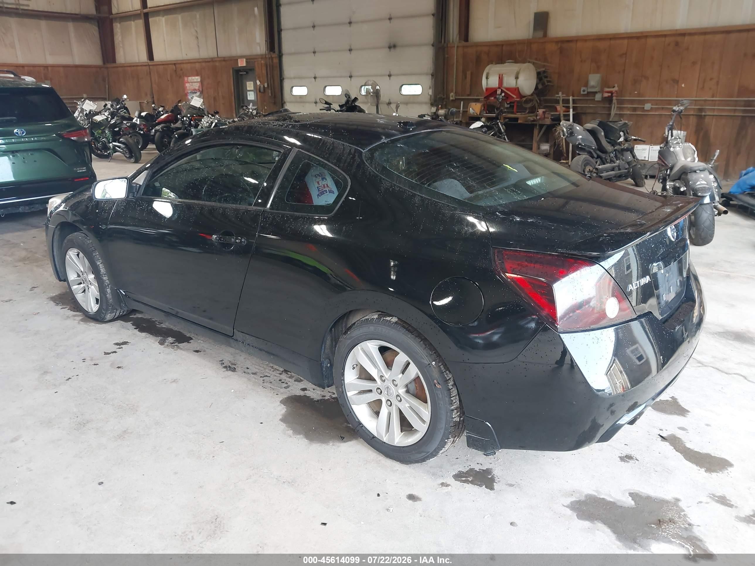 2013 Nissan Altima 2.5 S Black vin: 1N4AL2EP4DC269884