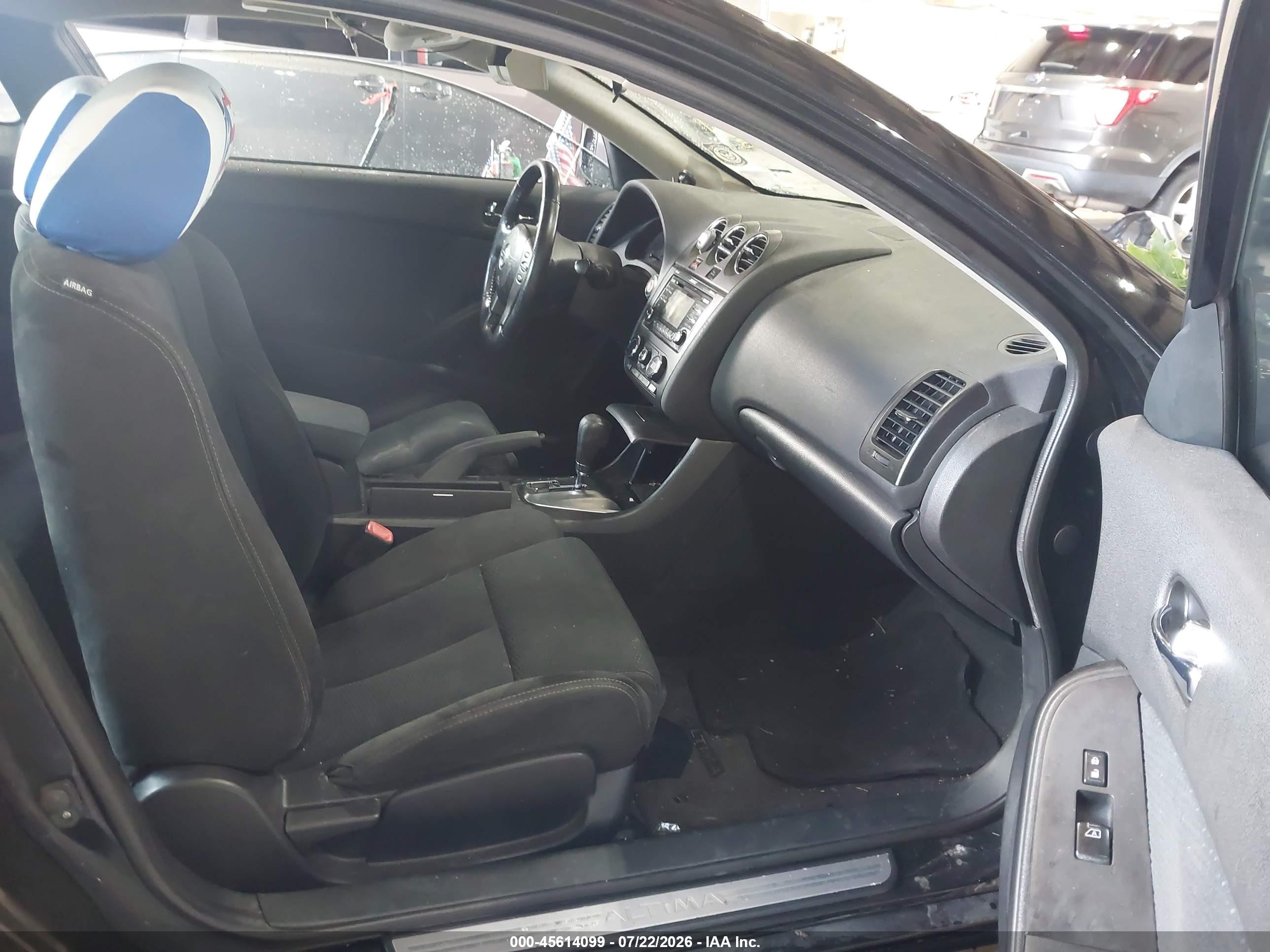 2013 Nissan Altima 2.5 S Black vin: 1N4AL2EP4DC269884