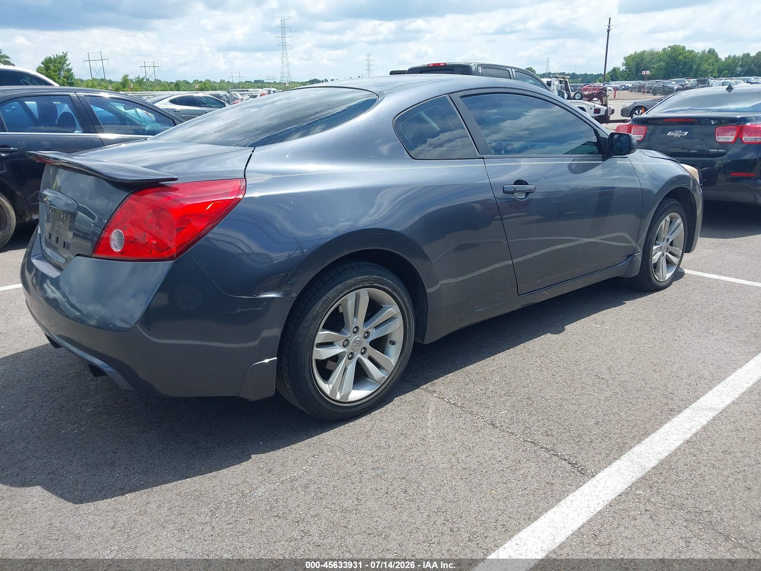 2012 Nissan Altima 2.5 S Серый vin: 1N4AL2EP5CC150191