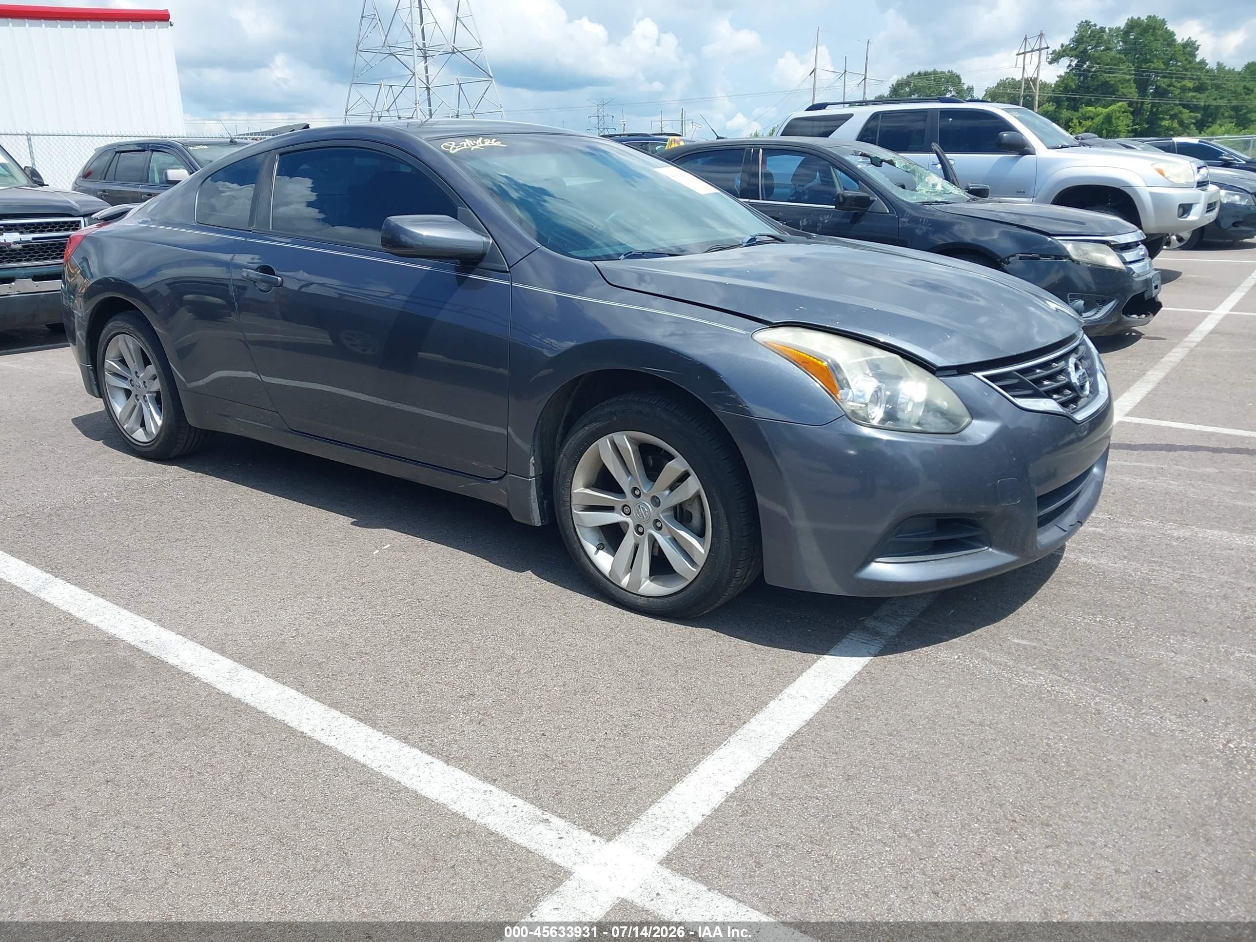 2012 Nissan Altima 2.5 S Серый vin: 1N4AL2EP5CC150191