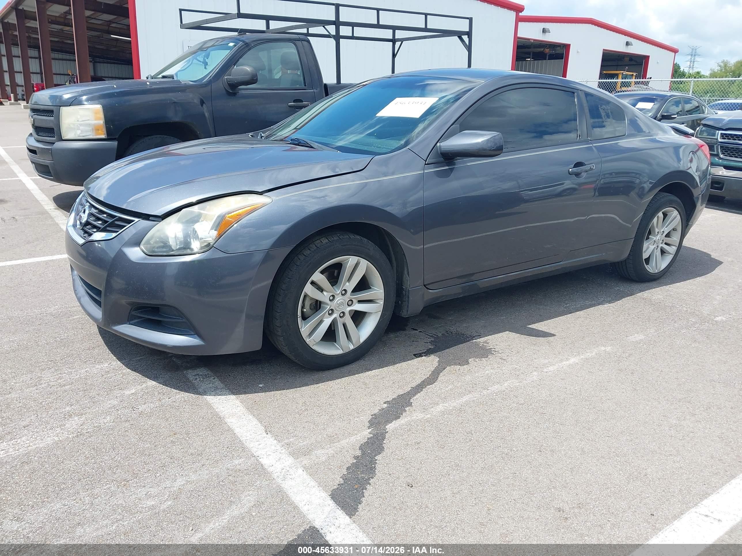2012 Nissan Altima 2.5 S Серый vin: 1N4AL2EP5CC150191