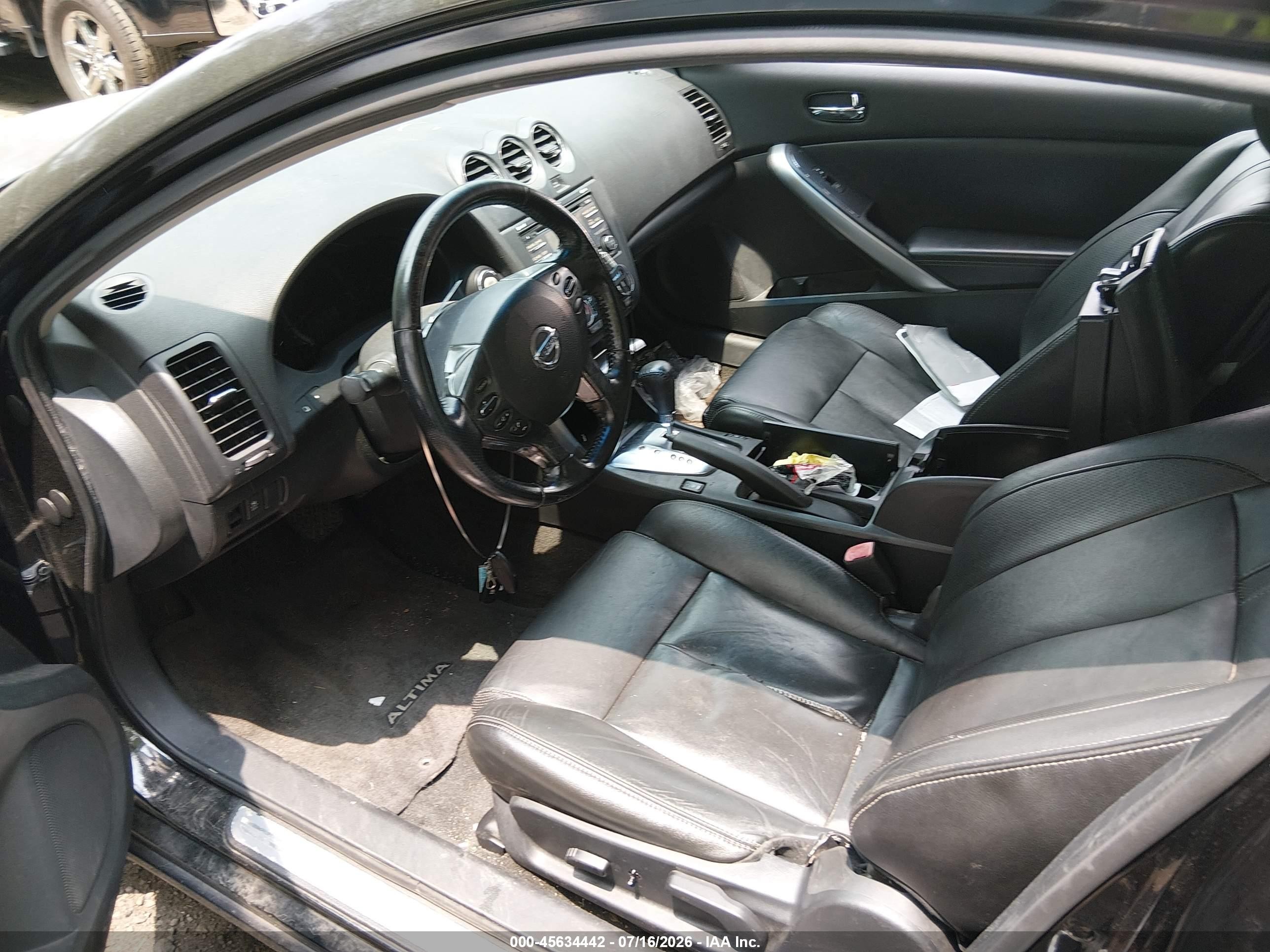 2012 Nissan Altima 2.5 S Black vin: 1N4AL2EP5CC209577