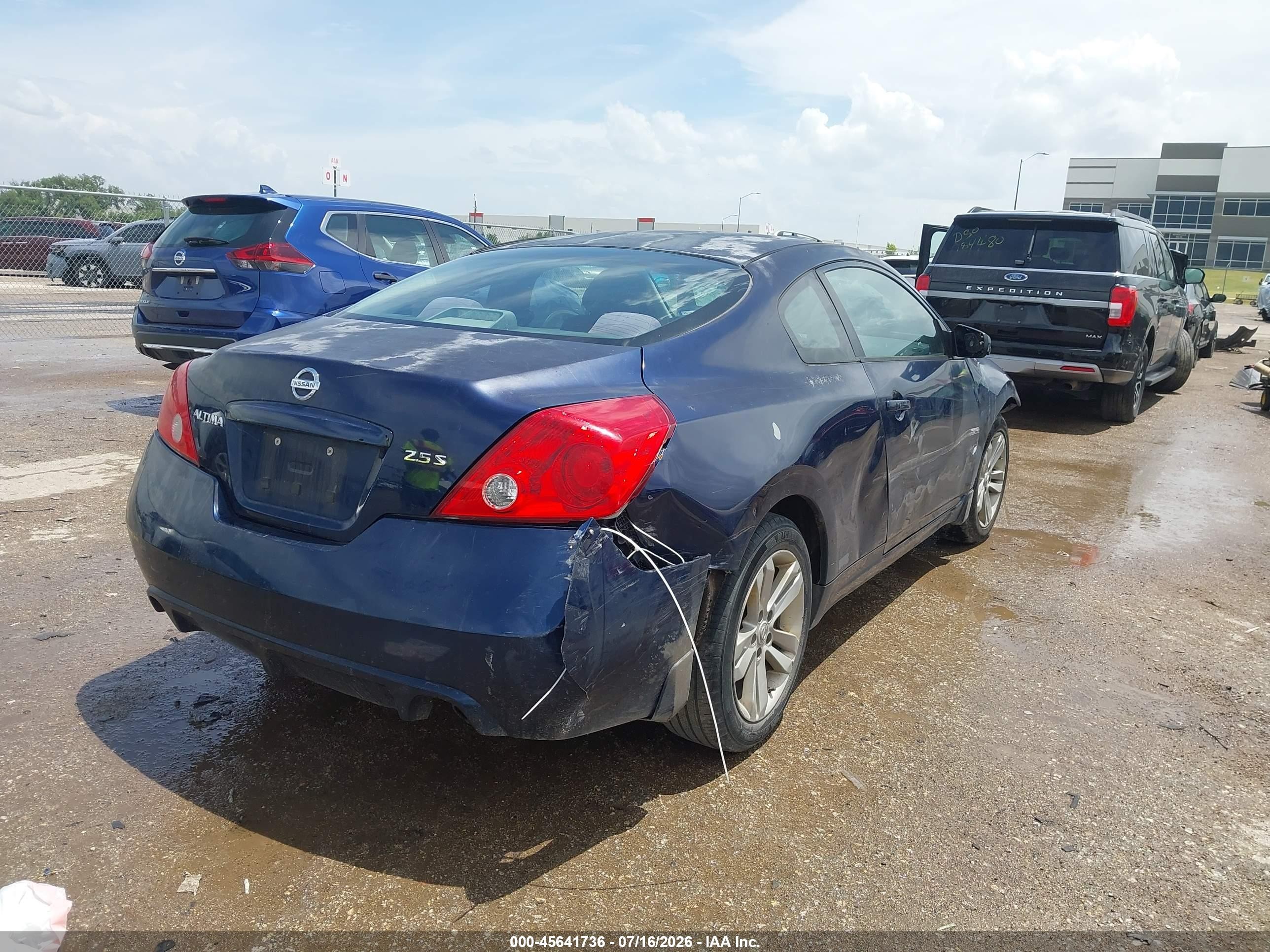 2012 Nissan Altima 2.5 S Blue vin: 1N4AL2EP5CC246239