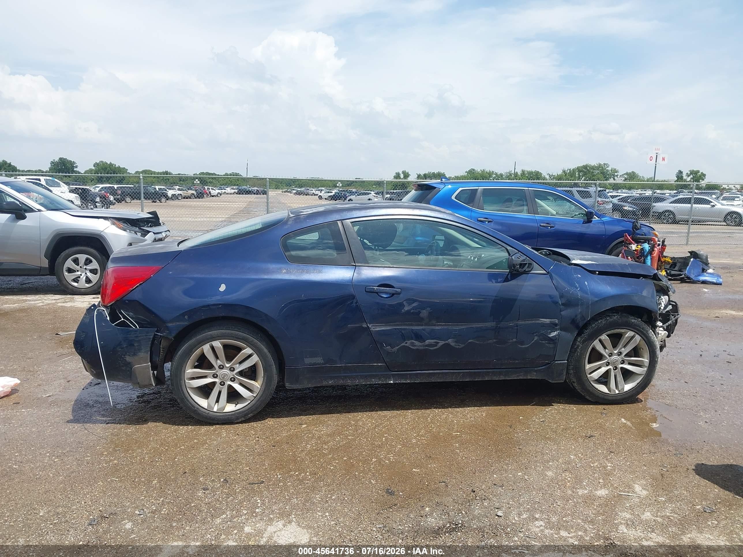 2012 Nissan Altima 2.5 S Blue vin: 1N4AL2EP5CC246239