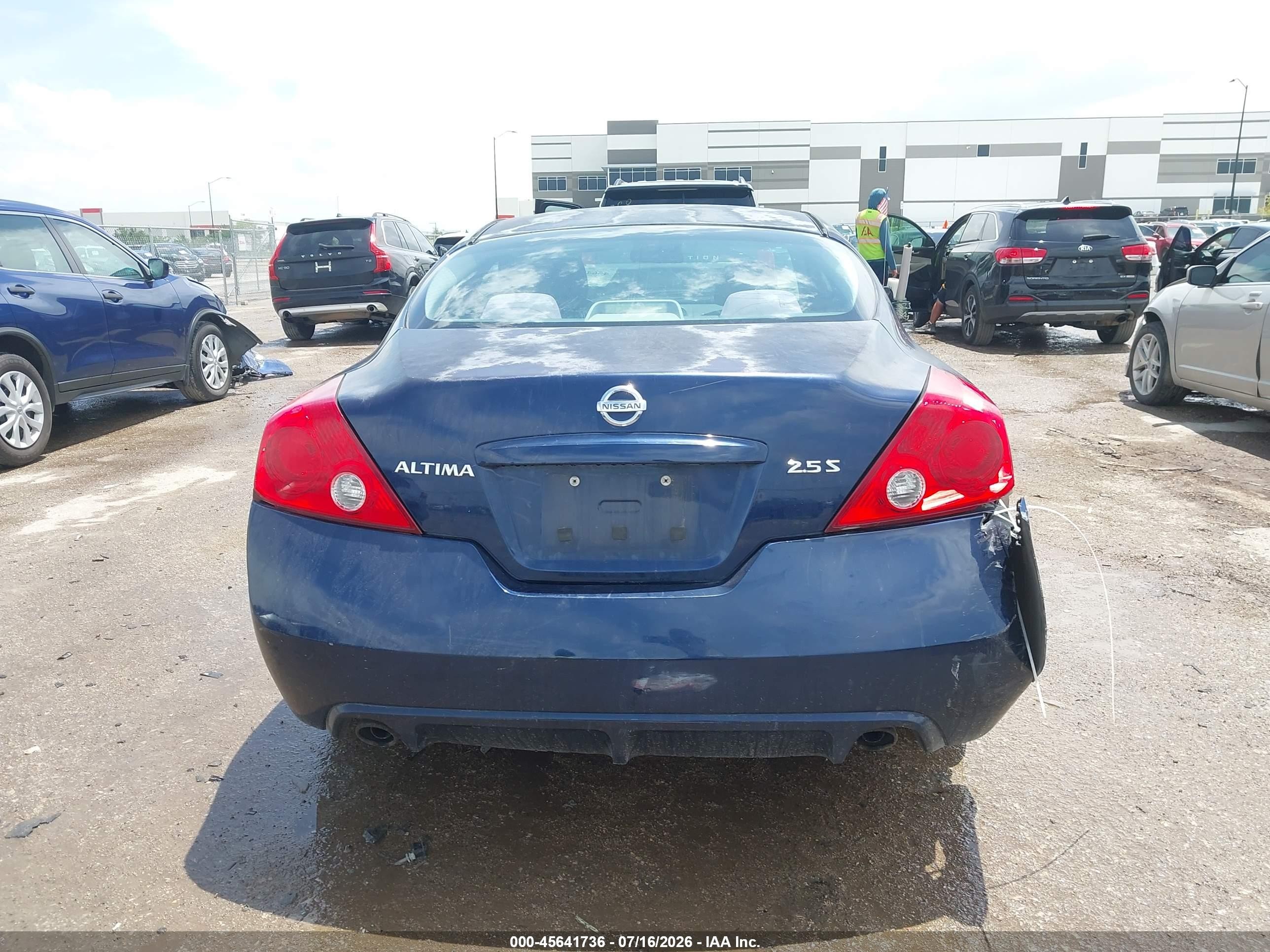 2012 Nissan Altima 2.5 S Blue vin: 1N4AL2EP5CC246239