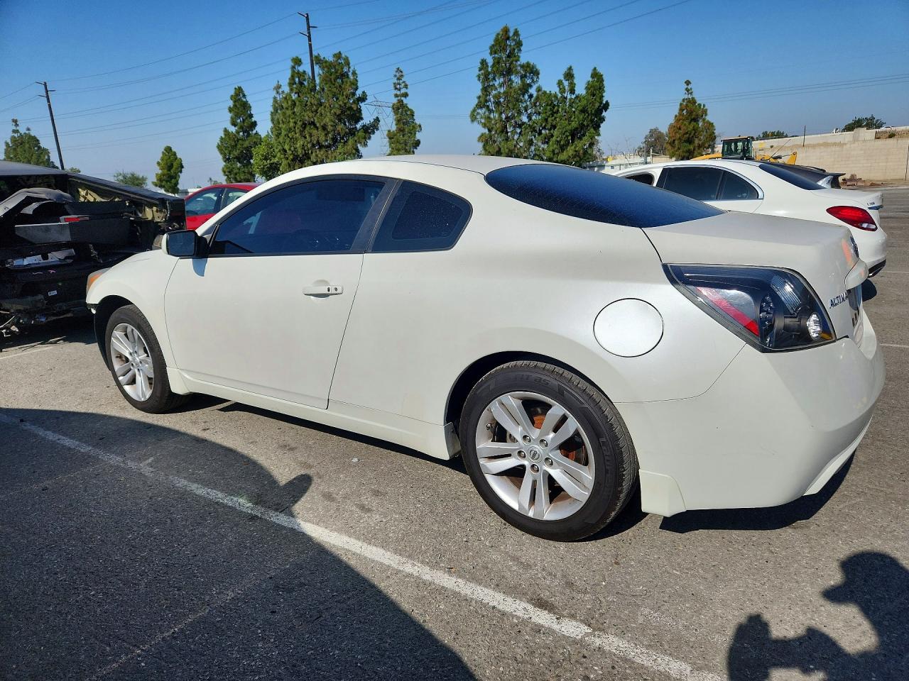 2013 Nissan Altima S White vin: 1N4AL2EP5DC161354