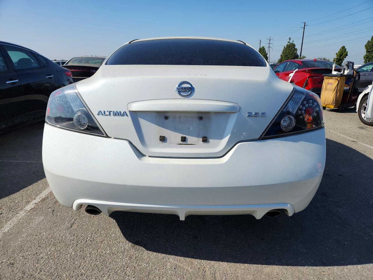 2013 Nissan Altima S White vin: 1N4AL2EP5DC161354
