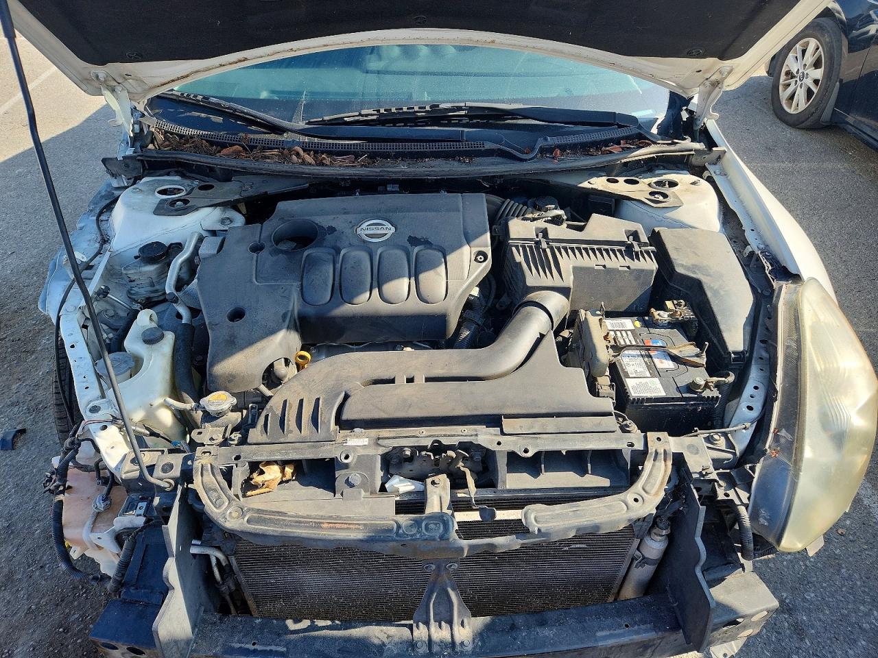 2013 Nissan Altima S White vin: 1N4AL2EP5DC161354