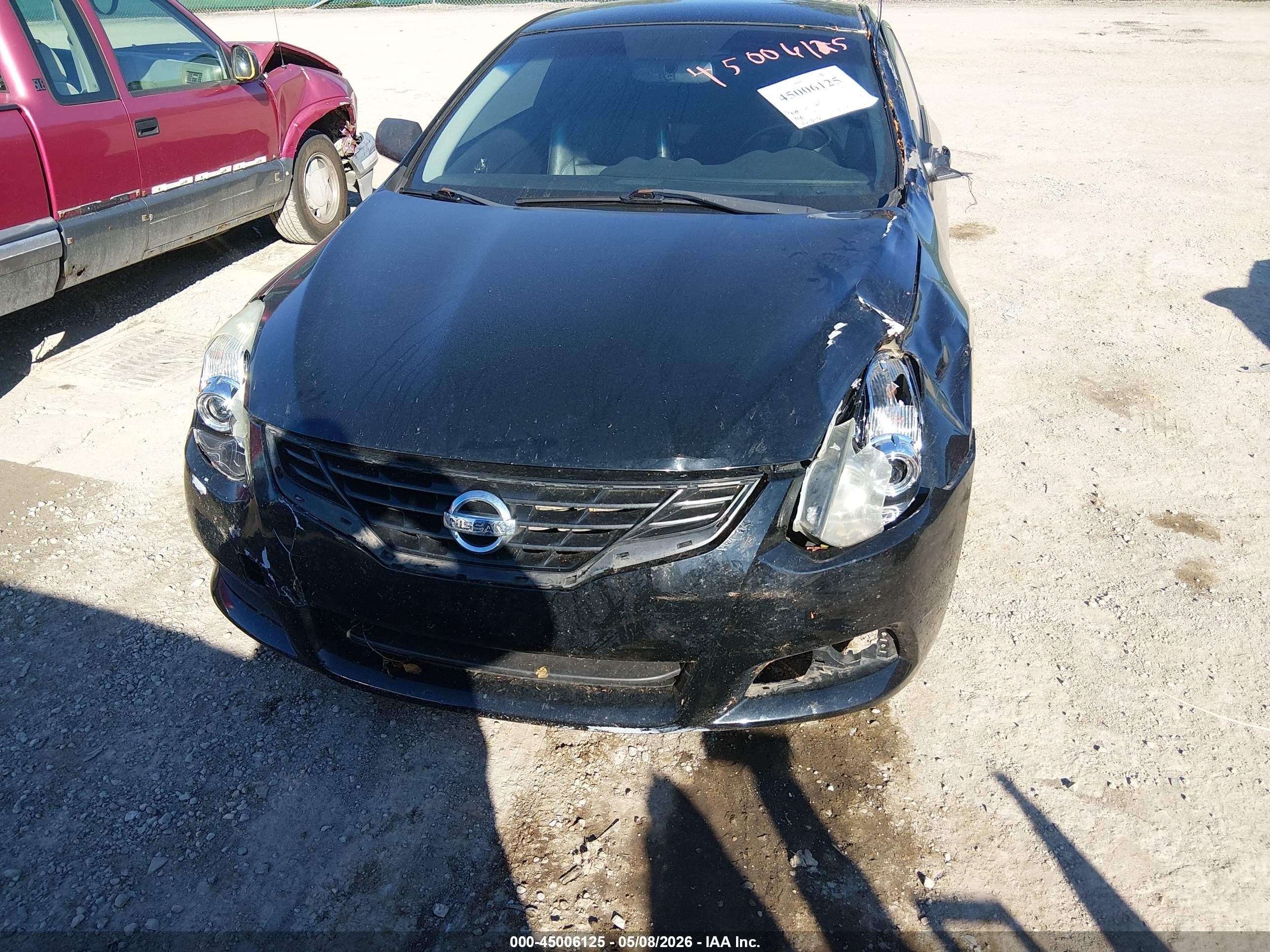 2013 Nissan Altima 2.5 S Черный vin: 1N4AL2EP5DC201531