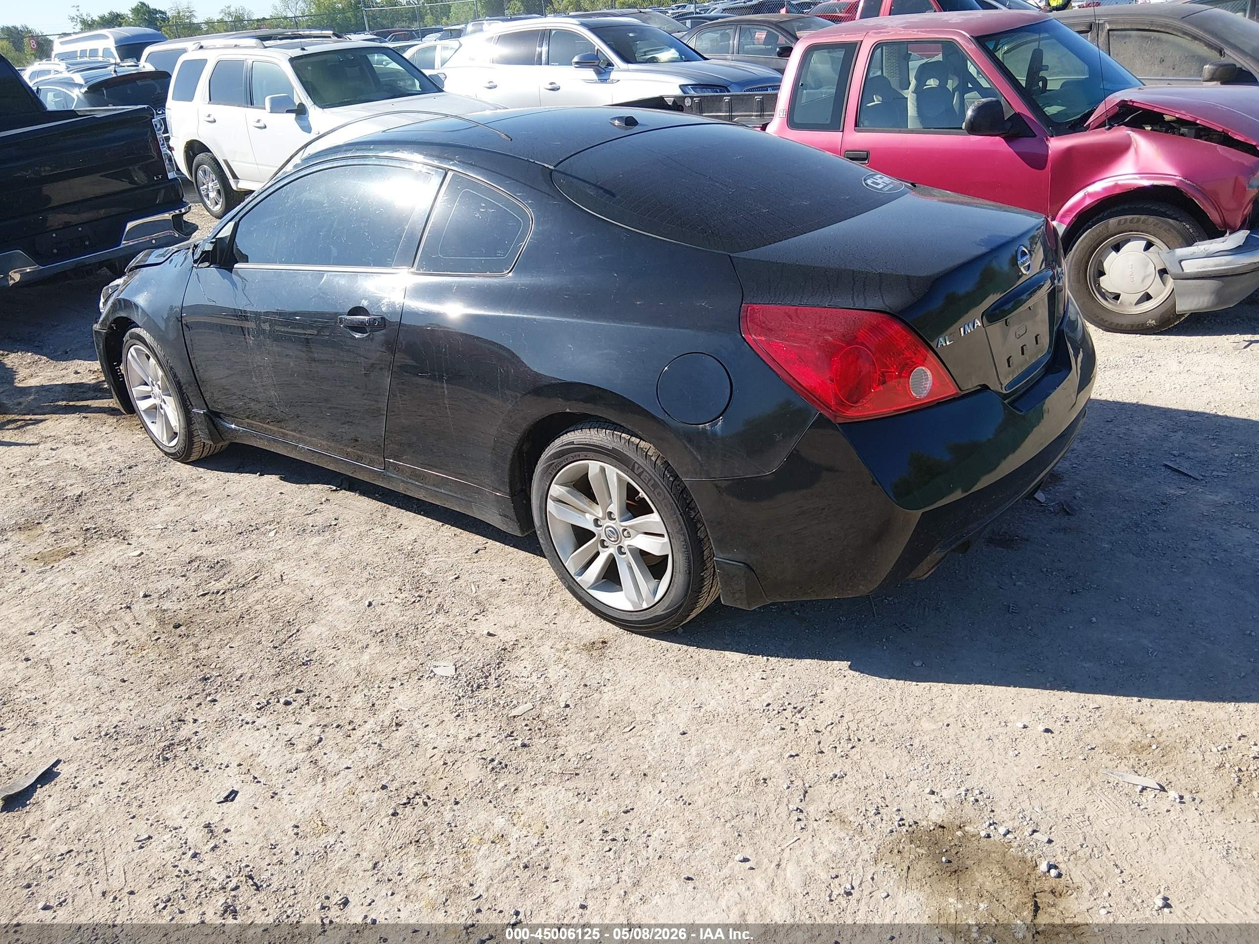 2013 Nissan Altima 2.5 S Черный vin: 1N4AL2EP5DC201531