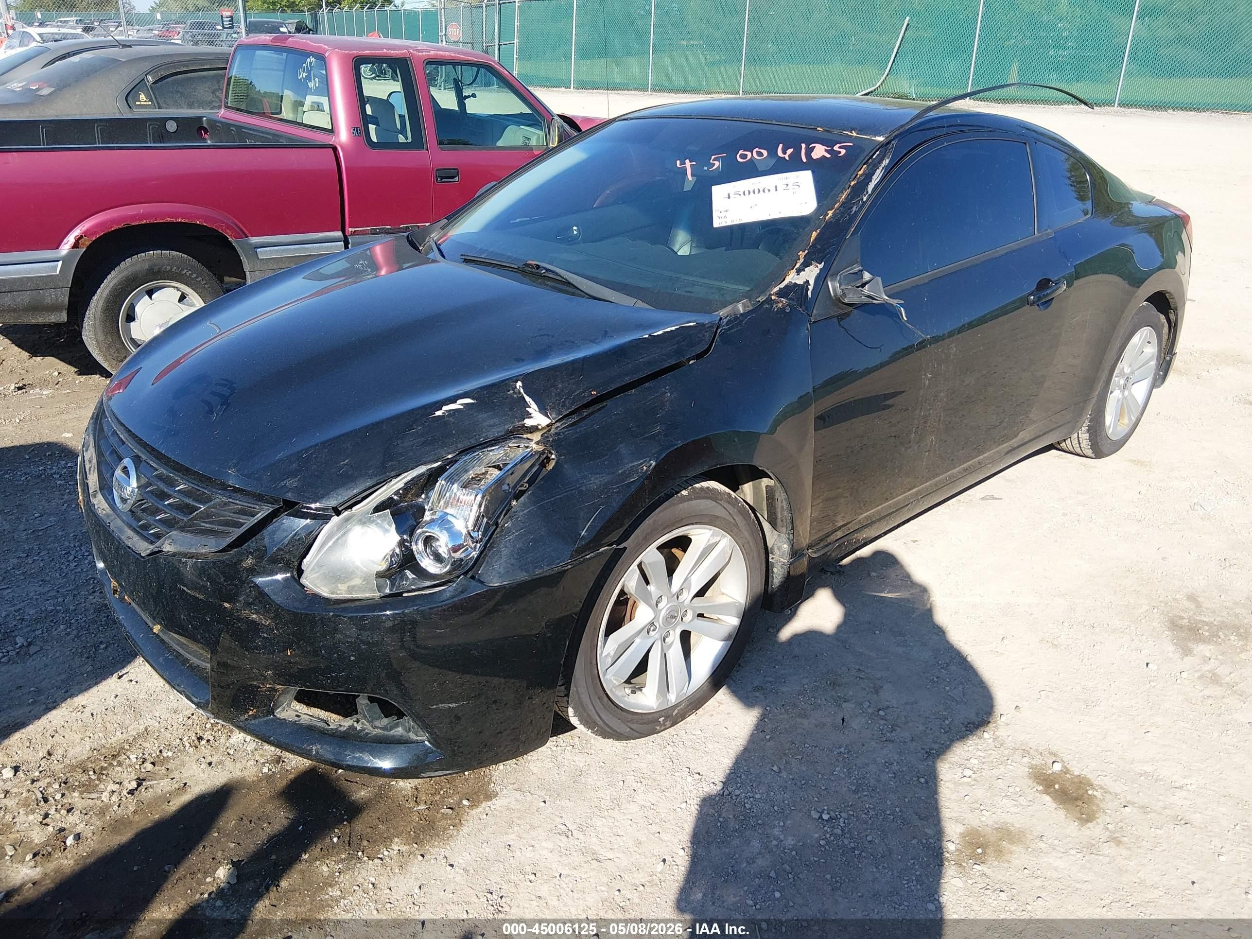 2013 Nissan Altima 2.5 S Черный vin: 1N4AL2EP5DC201531