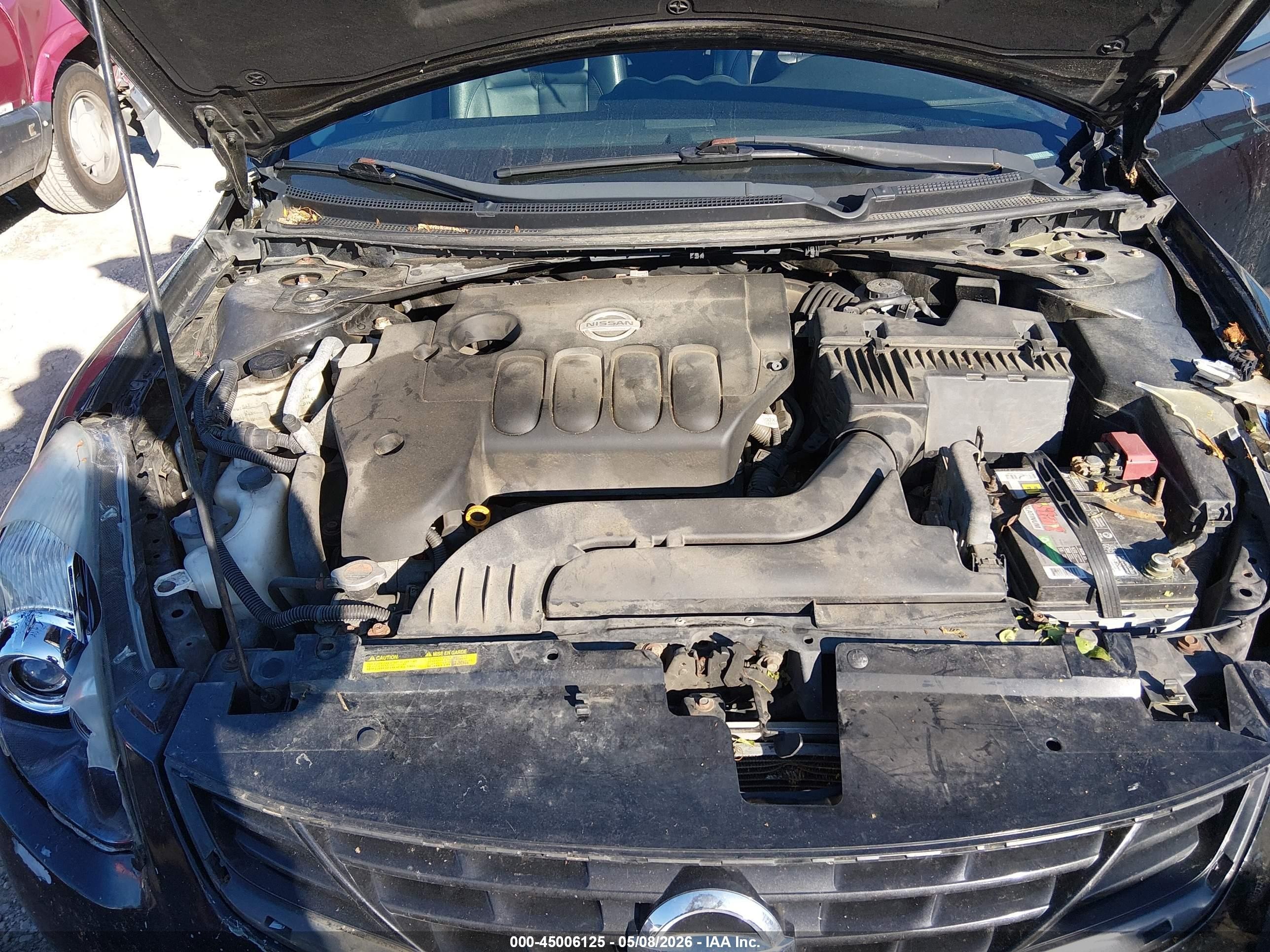 2013 Nissan Altima 2.5 S Черный vin: 1N4AL2EP5DC201531