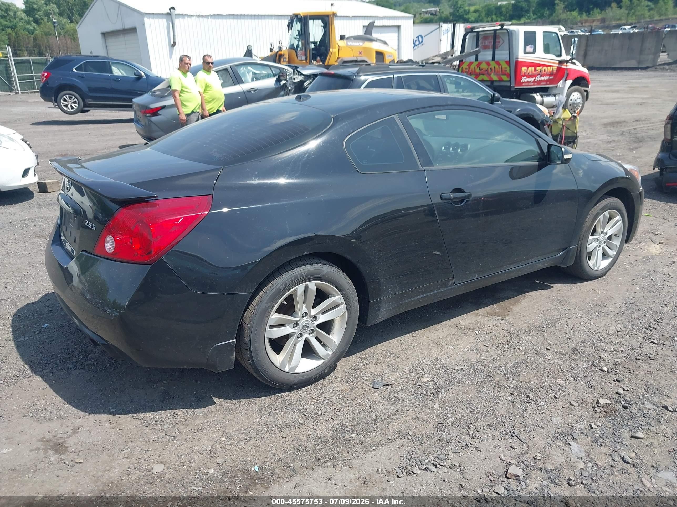 2013 Nissan Altima 2.5 S Black vin: 1N4AL2EP5DC905163