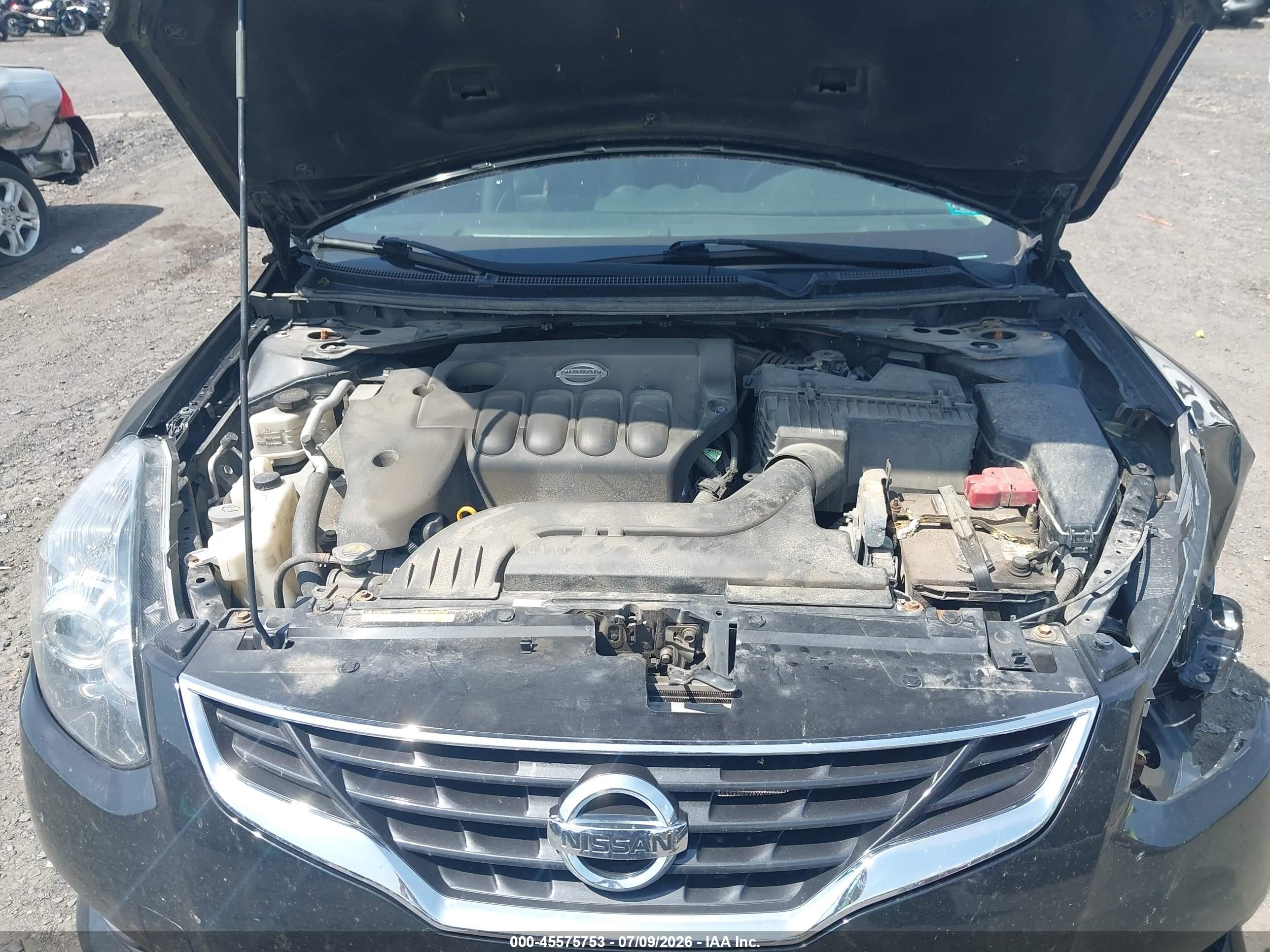 2013 Nissan Altima 2.5 S Black vin: 1N4AL2EP5DC905163