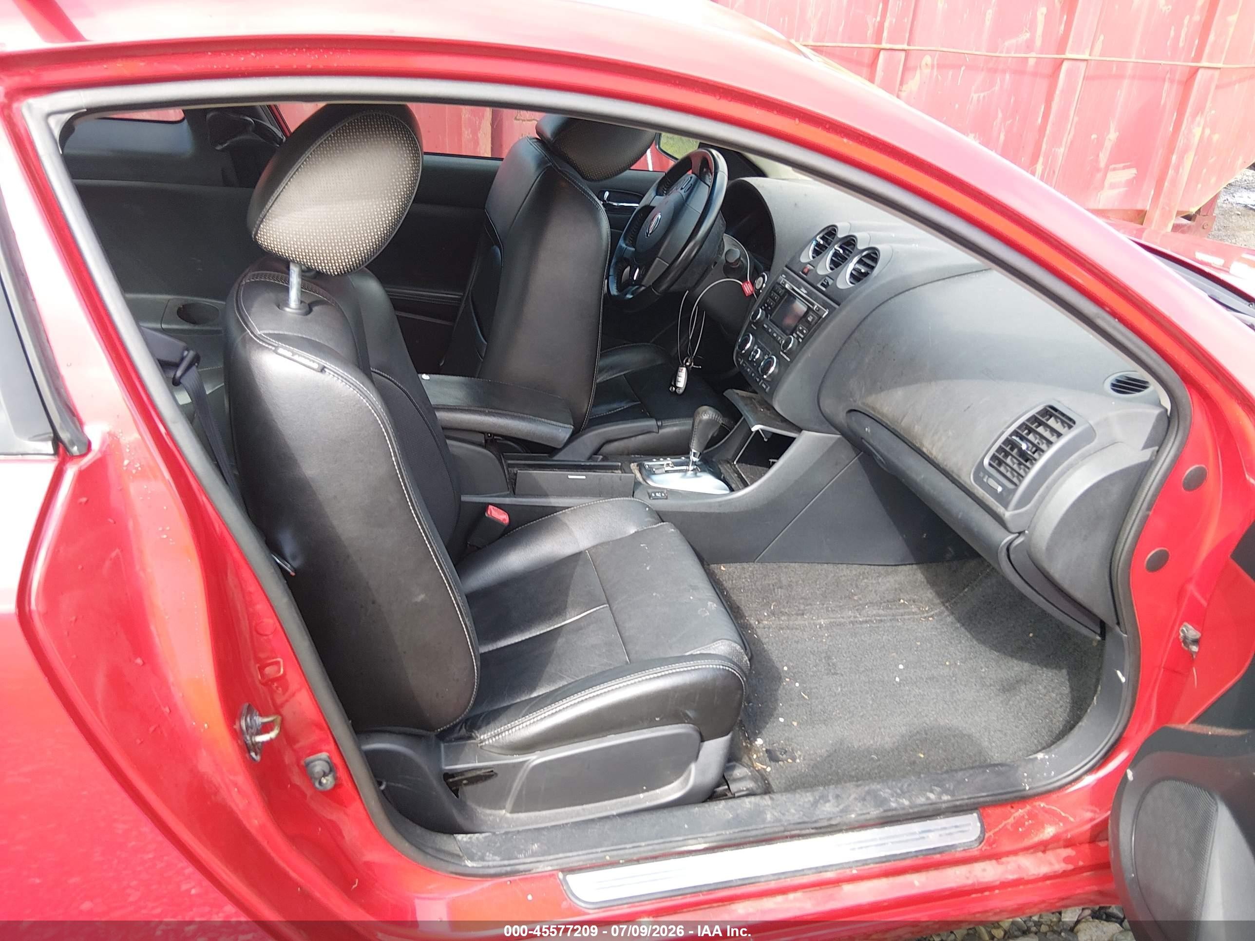 2010 Nissan Altima 2.5 S Red vin: 1N4AL2EP6AC121411