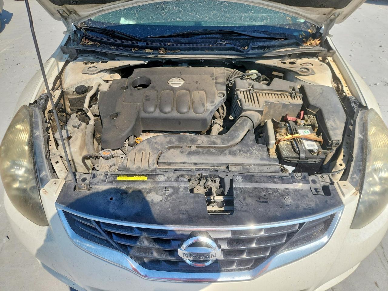2010 Nissan Altima 2.5 S White vin: 1N4AL2EP6AC121618