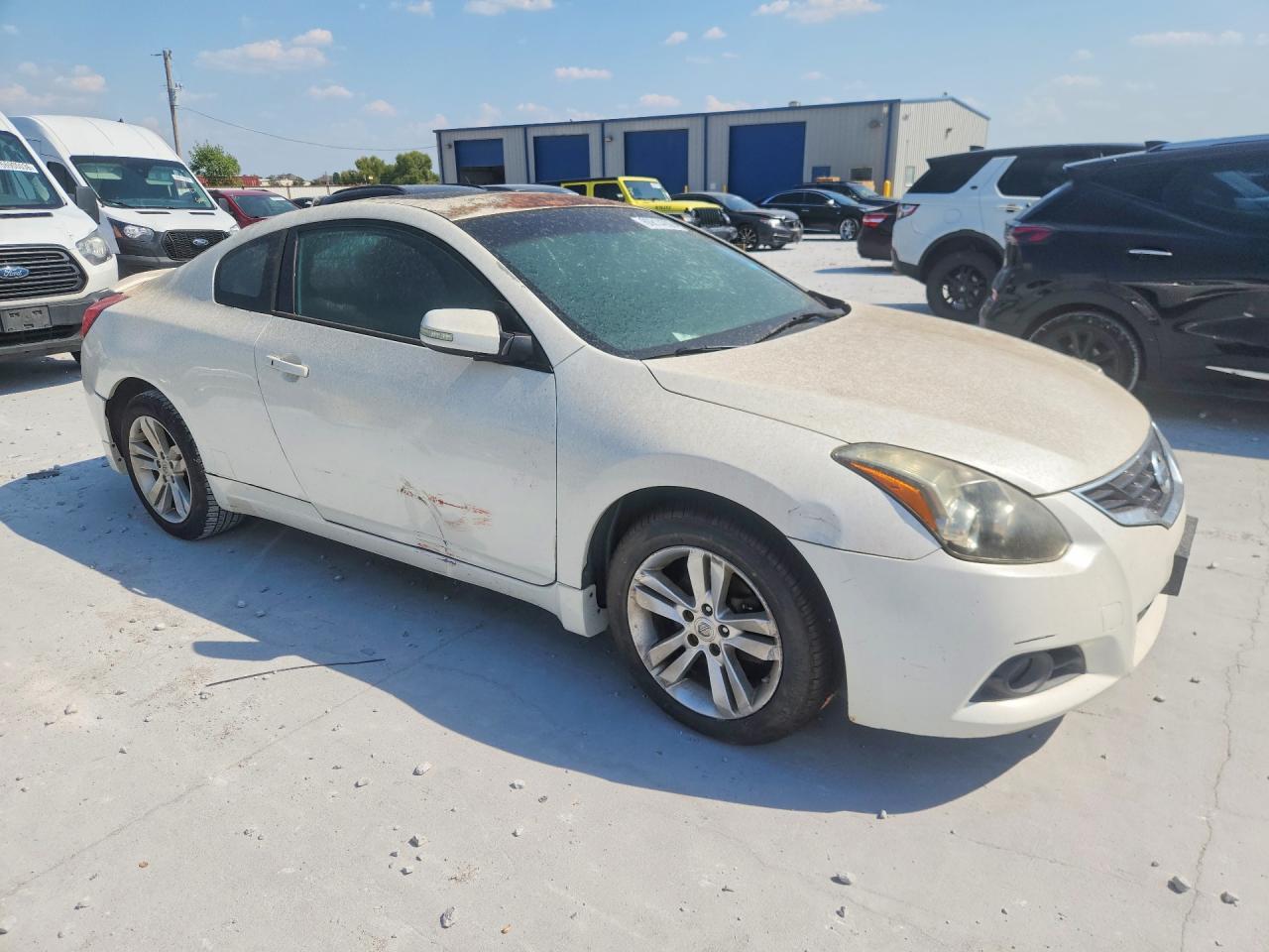 2010 Nissan Altima 2.5 S White vin: 1N4AL2EP6AC121618