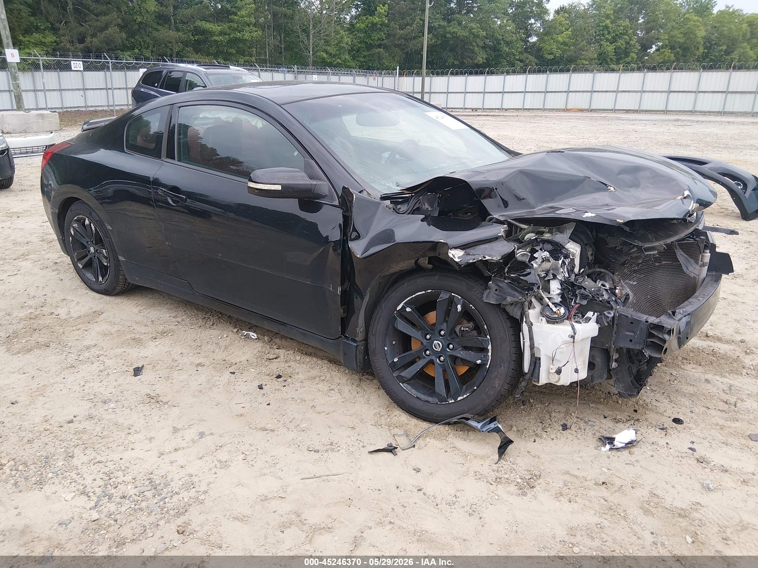 2010 Nissan Altima 2.5 S Black vin: 1N4AL2EP6AC170155