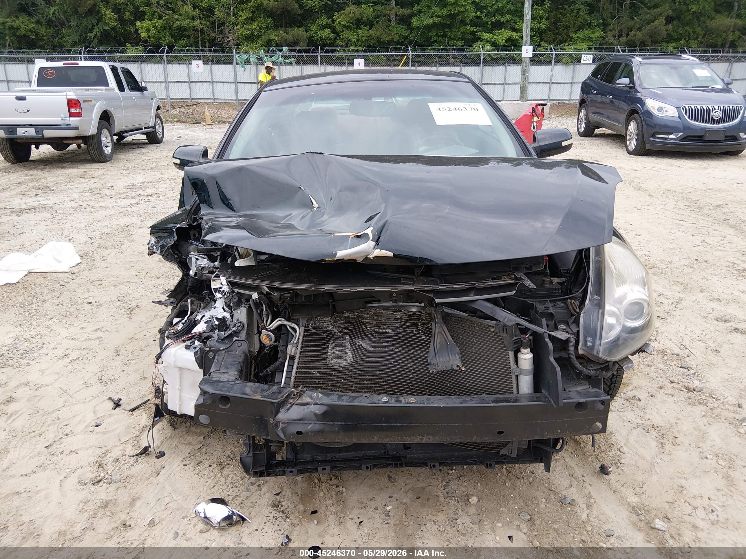 2010 Nissan Altima 2.5 S Black vin: 1N4AL2EP6AC170155