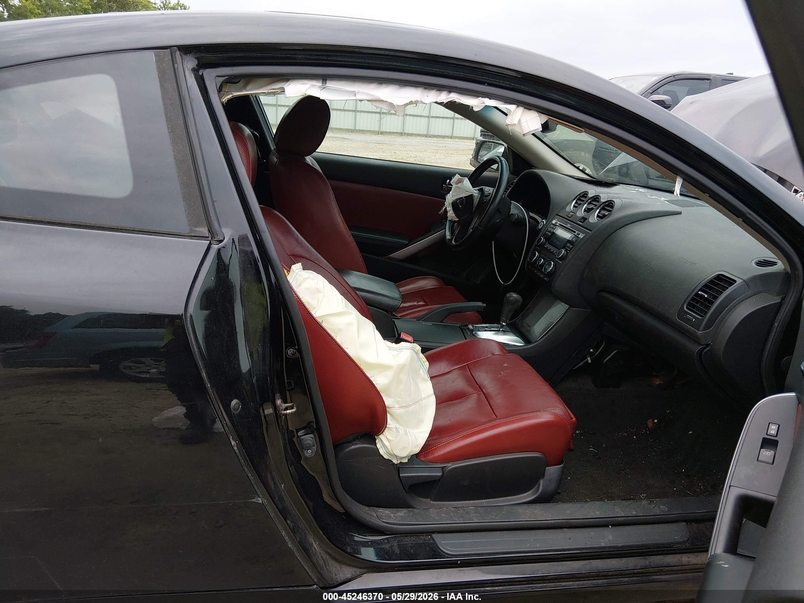 2010 Nissan Altima 2.5 S Black vin: 1N4AL2EP6AC170155