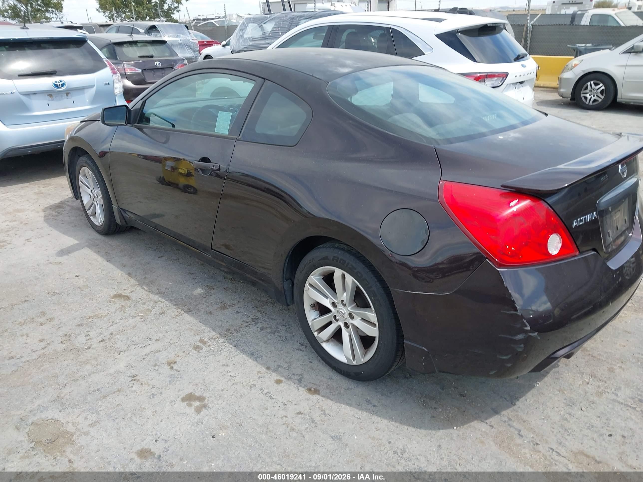2011 Nissan Altima 2.5 S Purple vin: 1N4AL2EP6BC117697