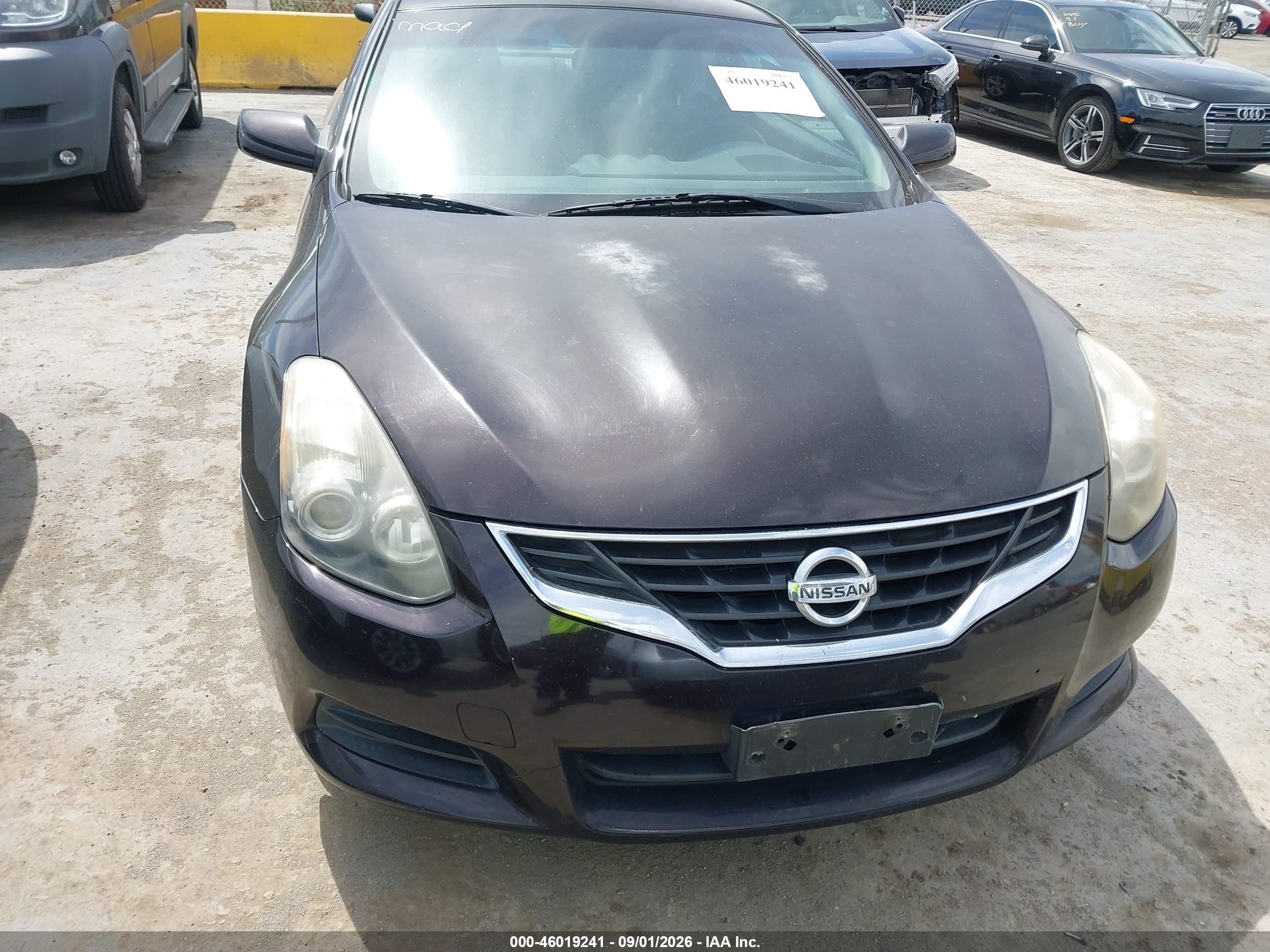 2011 Nissan Altima 2.5 S Purple vin: 1N4AL2EP6BC117697