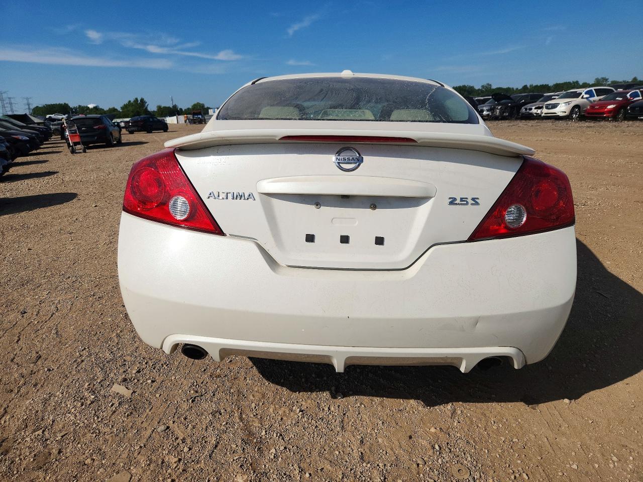 2012 Nissan Altima S White vin: 1N4AL2EP6CC154802