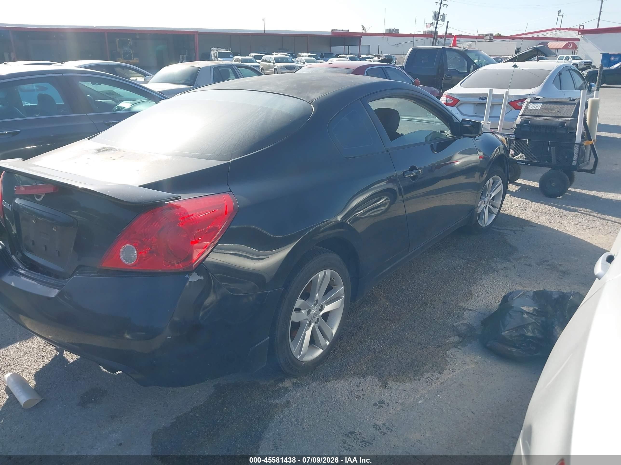2012 Nissan Altima 2.5 S Black vin: 1N4AL2EP6CC162303