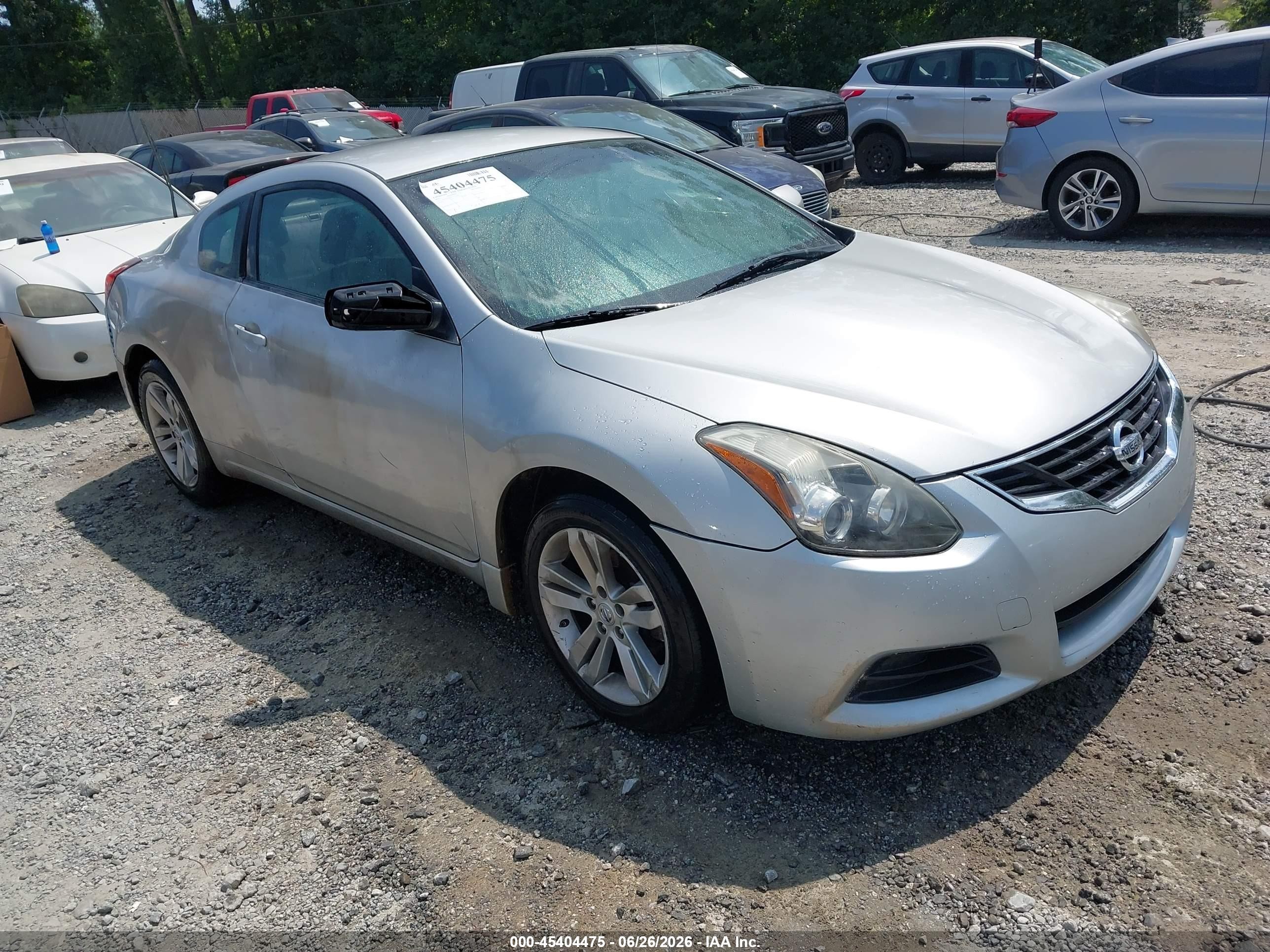 2012 Nissan Altima 2.5 S Silver vin: 1N4AL2EP6CC193180