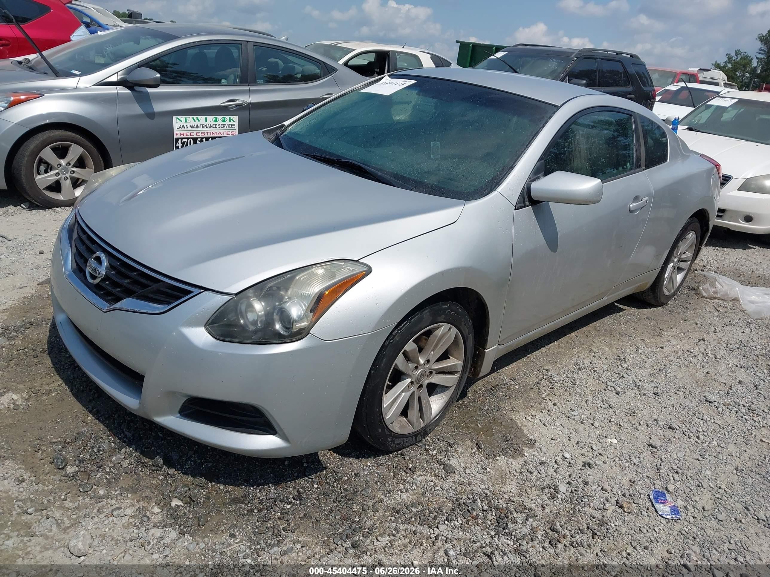 2012 Nissan Altima 2.5 S Silver vin: 1N4AL2EP6CC193180