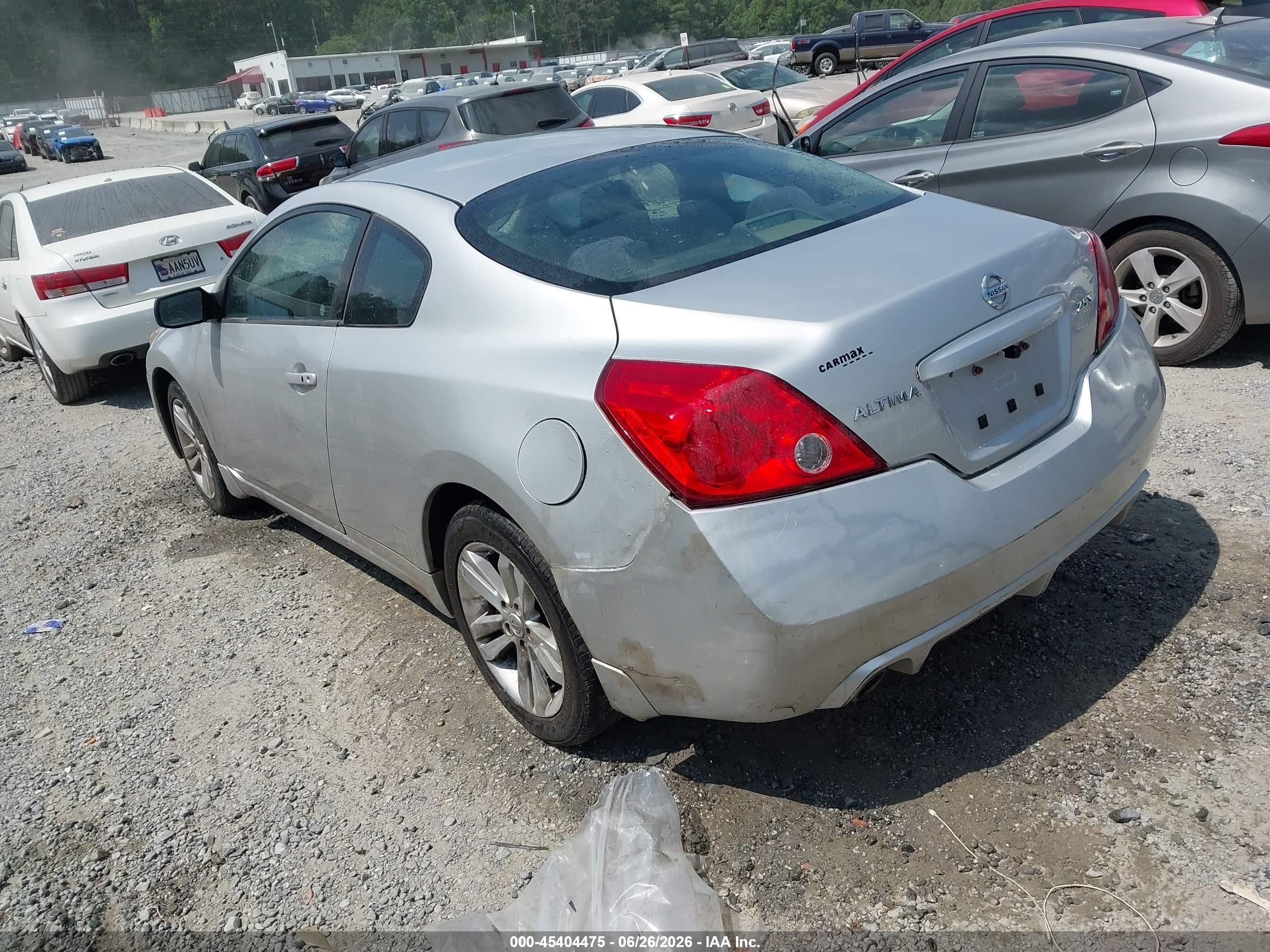 2012 Nissan Altima 2.5 S Silver vin: 1N4AL2EP6CC193180