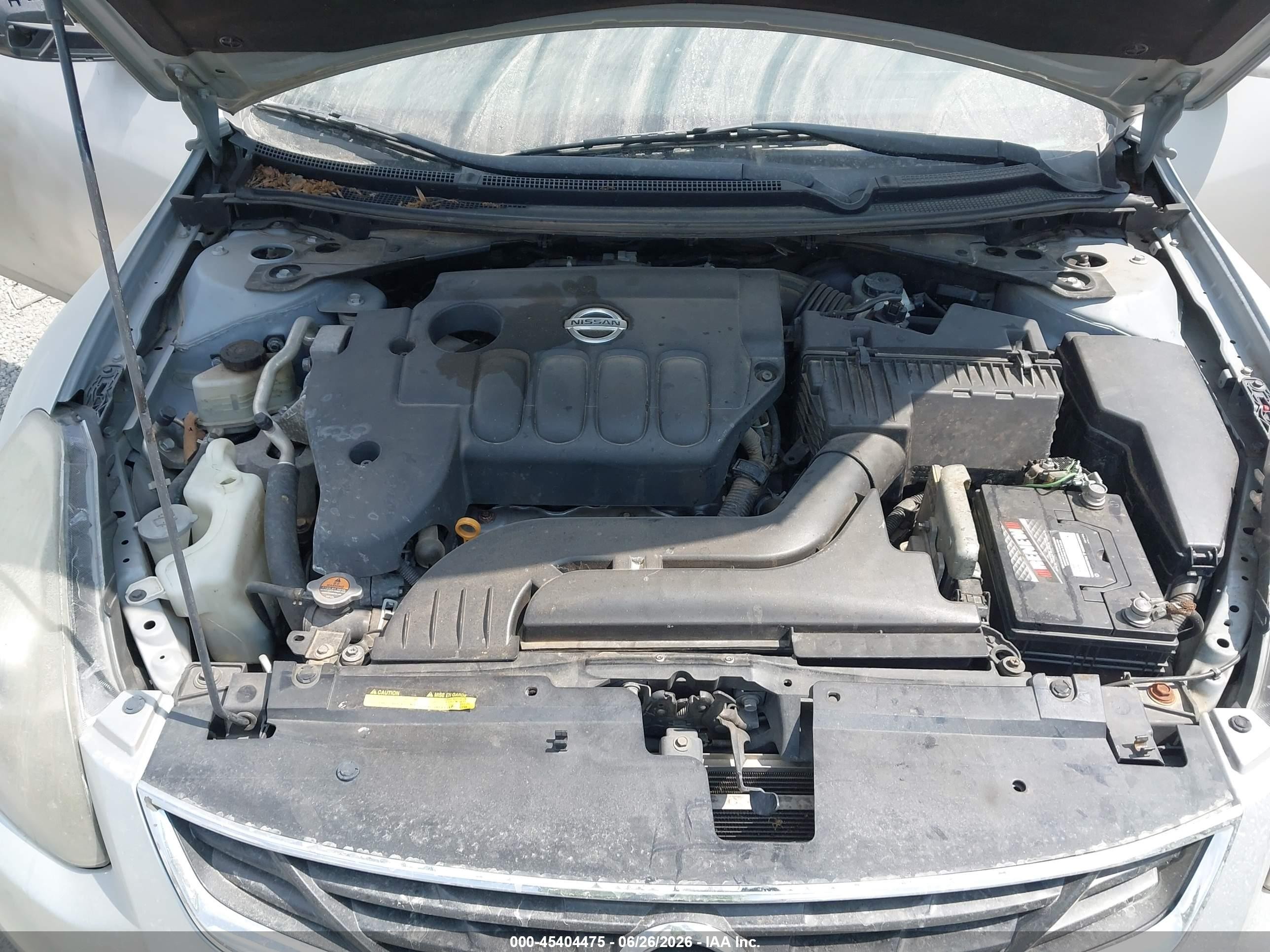 2012 Nissan Altima 2.5 S Silver vin: 1N4AL2EP6CC193180