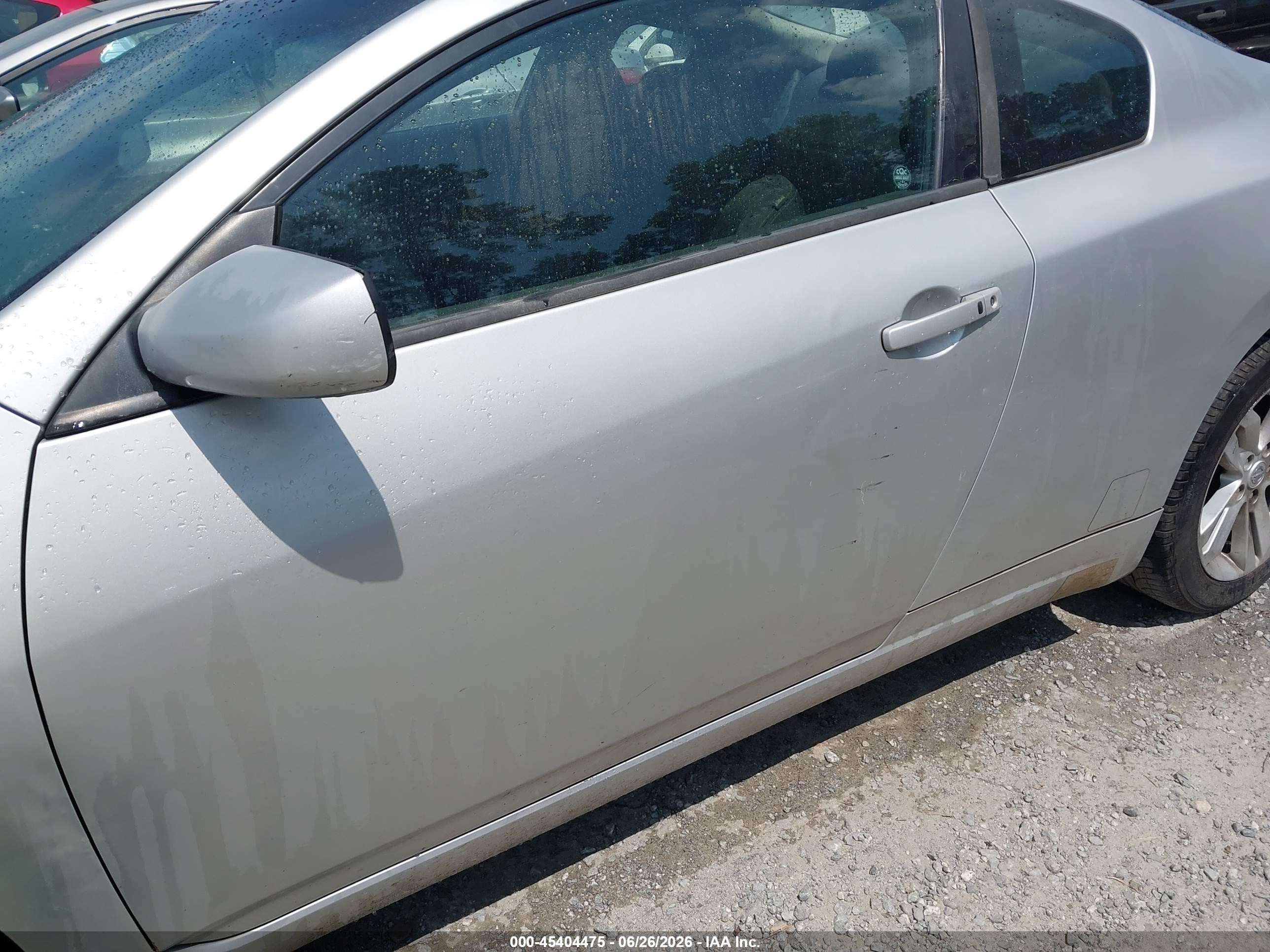 2012 Nissan Altima 2.5 S Silver vin: 1N4AL2EP6CC193180