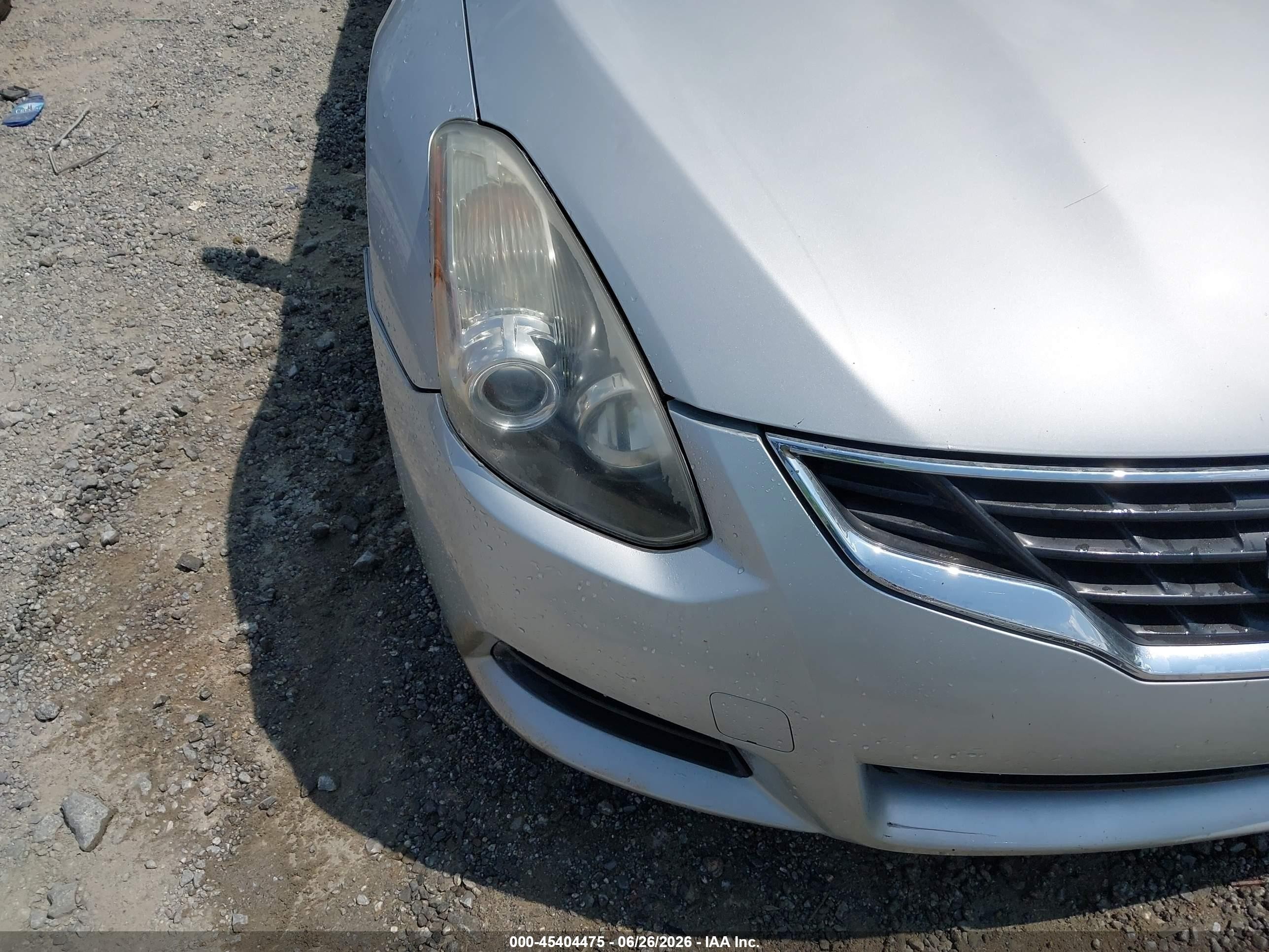 2012 Nissan Altima 2.5 S Silver vin: 1N4AL2EP6CC193180