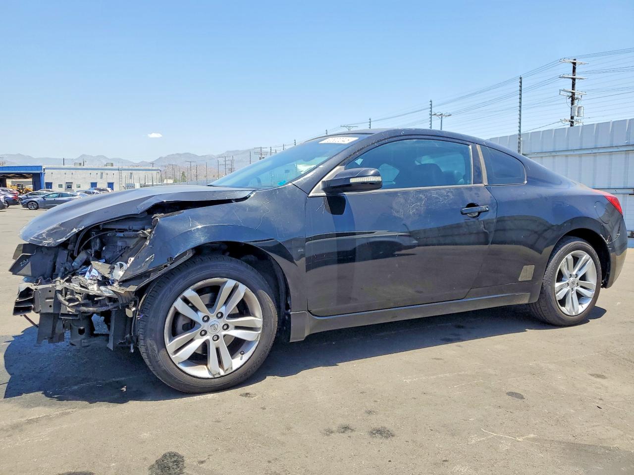 2013 Nissan Altima S Black vin: 1N4AL2EP6DC195710