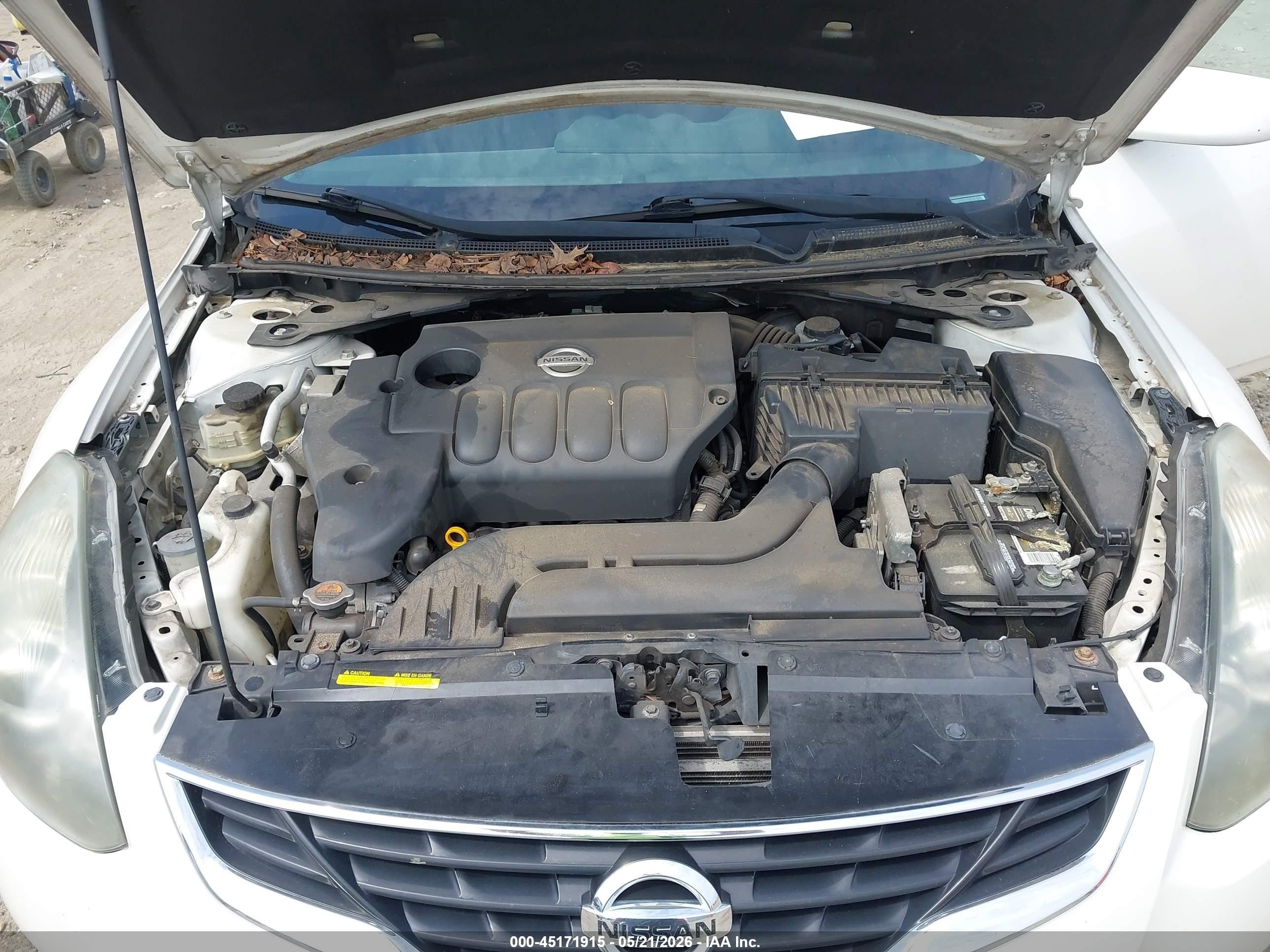2013 Nissan Altima 2.5 S White vin: 1N4AL2EP6DC199725