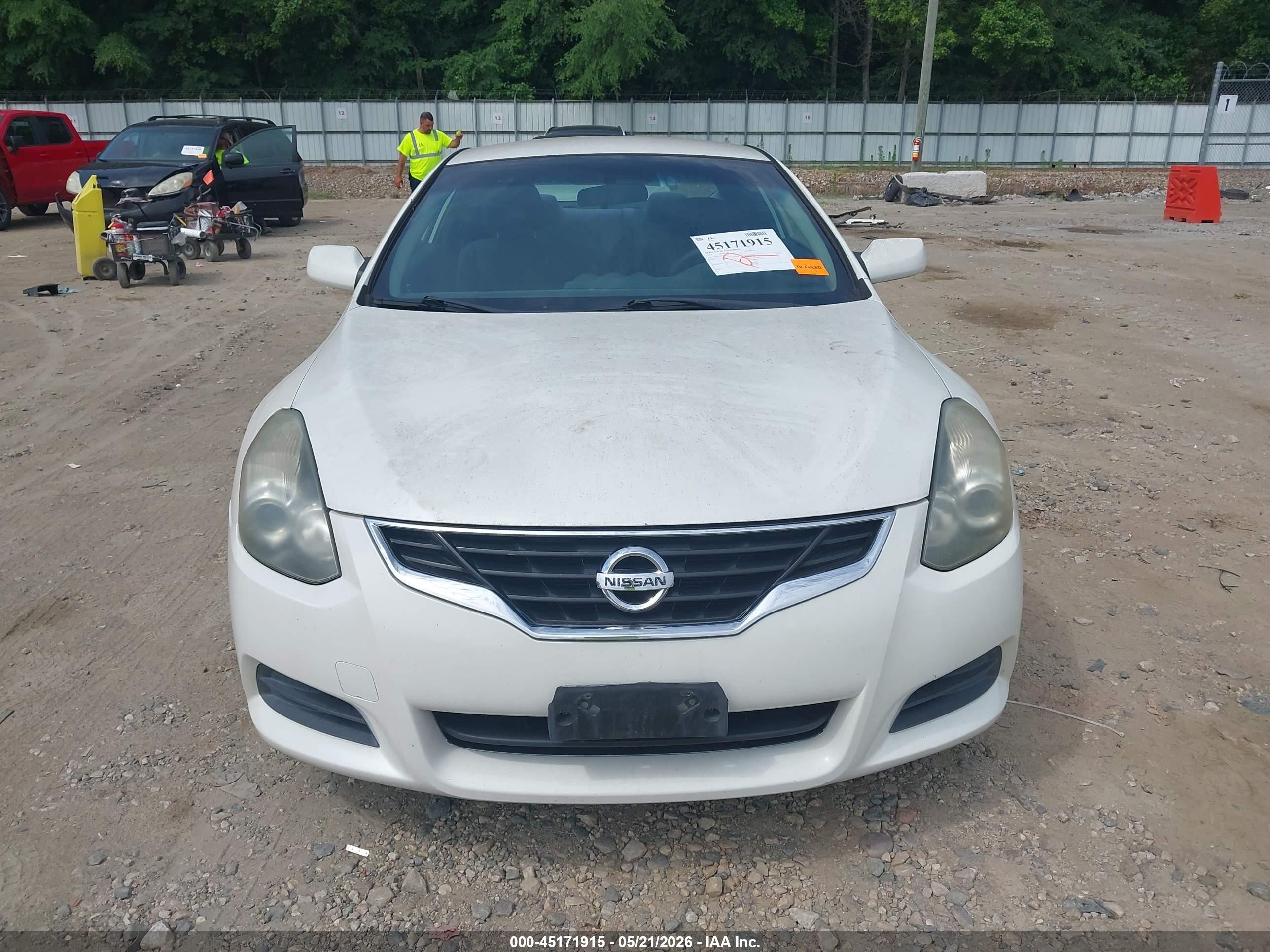 2013 Nissan Altima 2.5 S White vin: 1N4AL2EP6DC199725