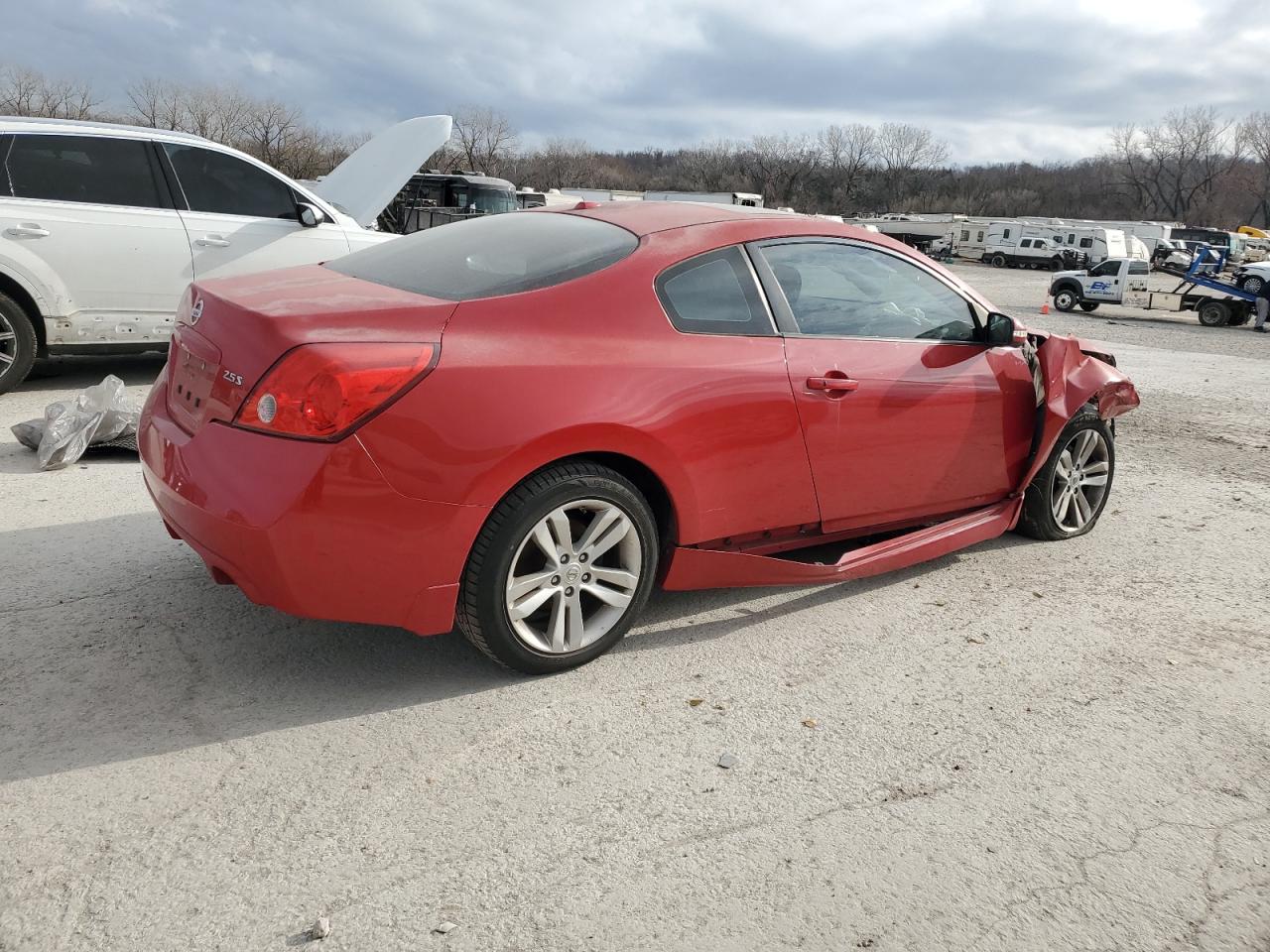 2010 Nissan Altima S Red vin: 1N4AL2EP7AC115116