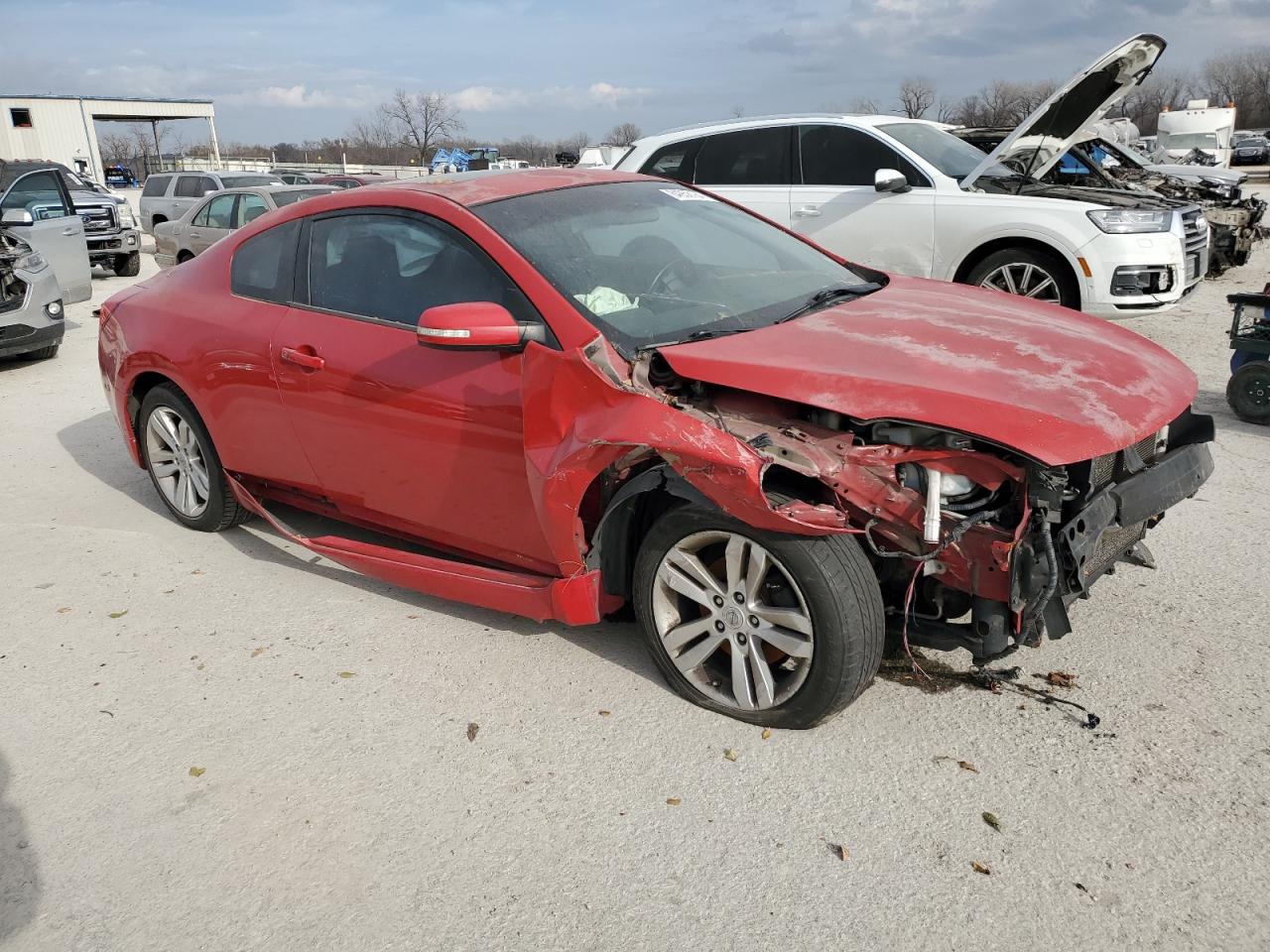 2010 Nissan Altima S Red vin: 1N4AL2EP7AC115116