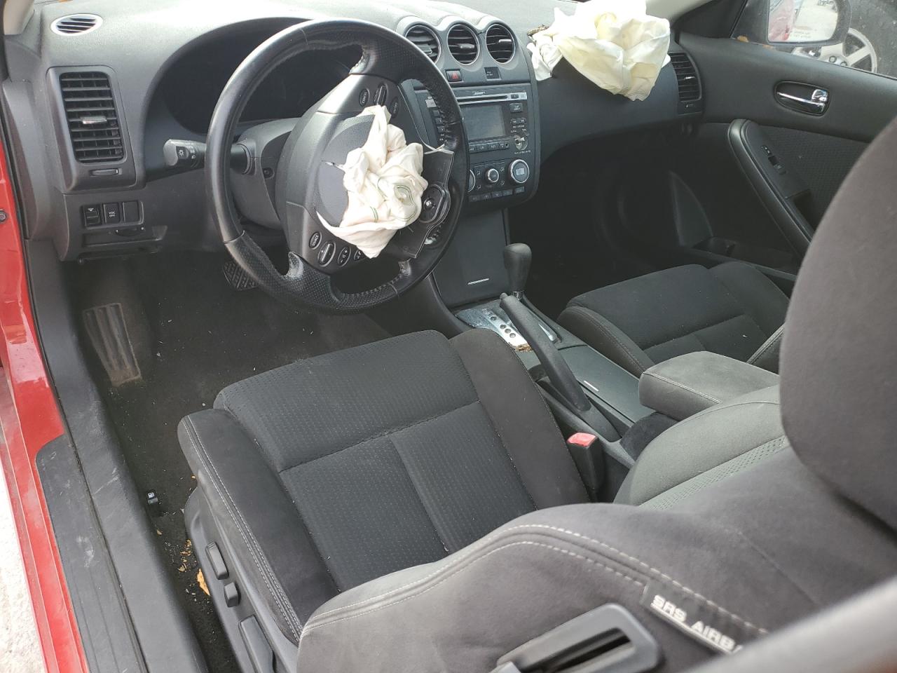 2010 Nissan Altima S Red vin: 1N4AL2EP7AC115116
