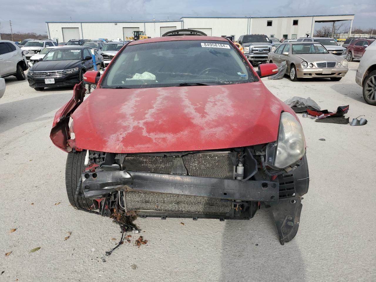 2010 Nissan Altima S Red vin: 1N4AL2EP7AC115116