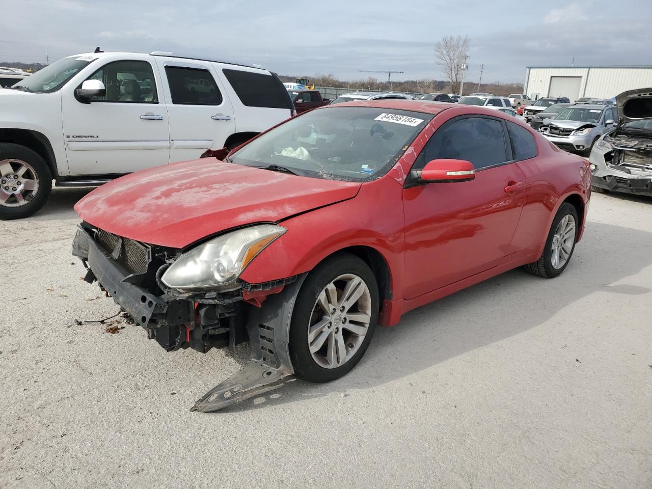 2010 Nissan Altima S Red vin: 1N4AL2EP7AC115116