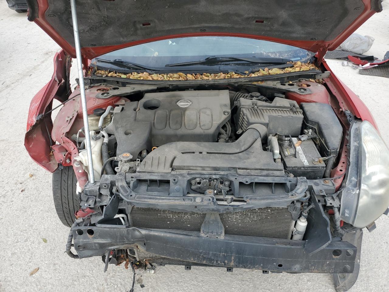 2010 Nissan Altima S Red vin: 1N4AL2EP7AC115116