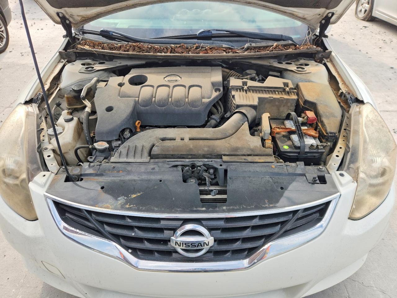 2010 Nissan Altima S White vin: 1N4AL2EP7AC159052