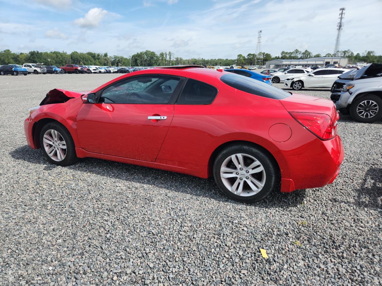 2011 Nissan Altima S Red vin: 1N4AL2EP7BC107132