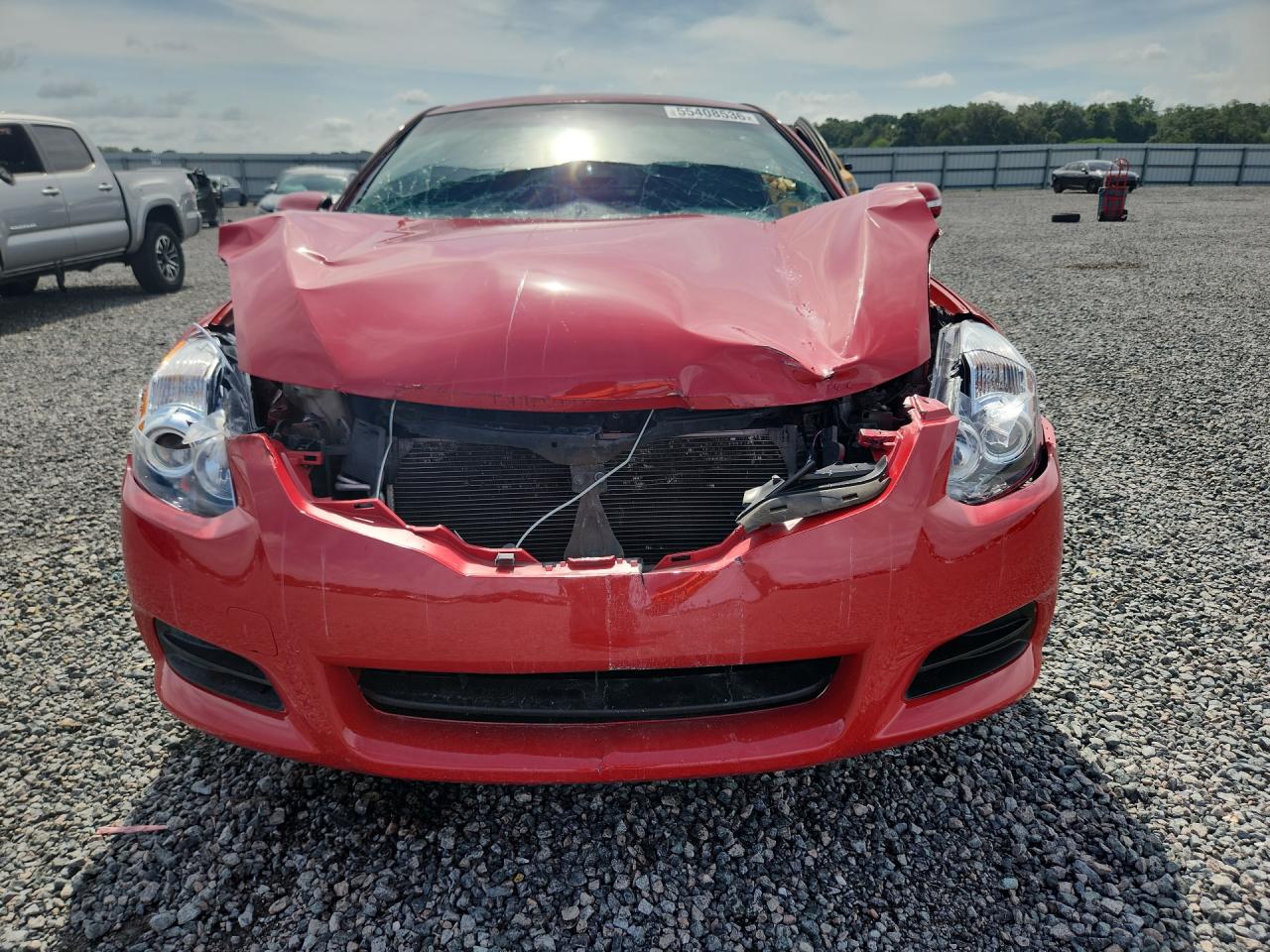 2011 Nissan Altima S Red vin: 1N4AL2EP7BC107132