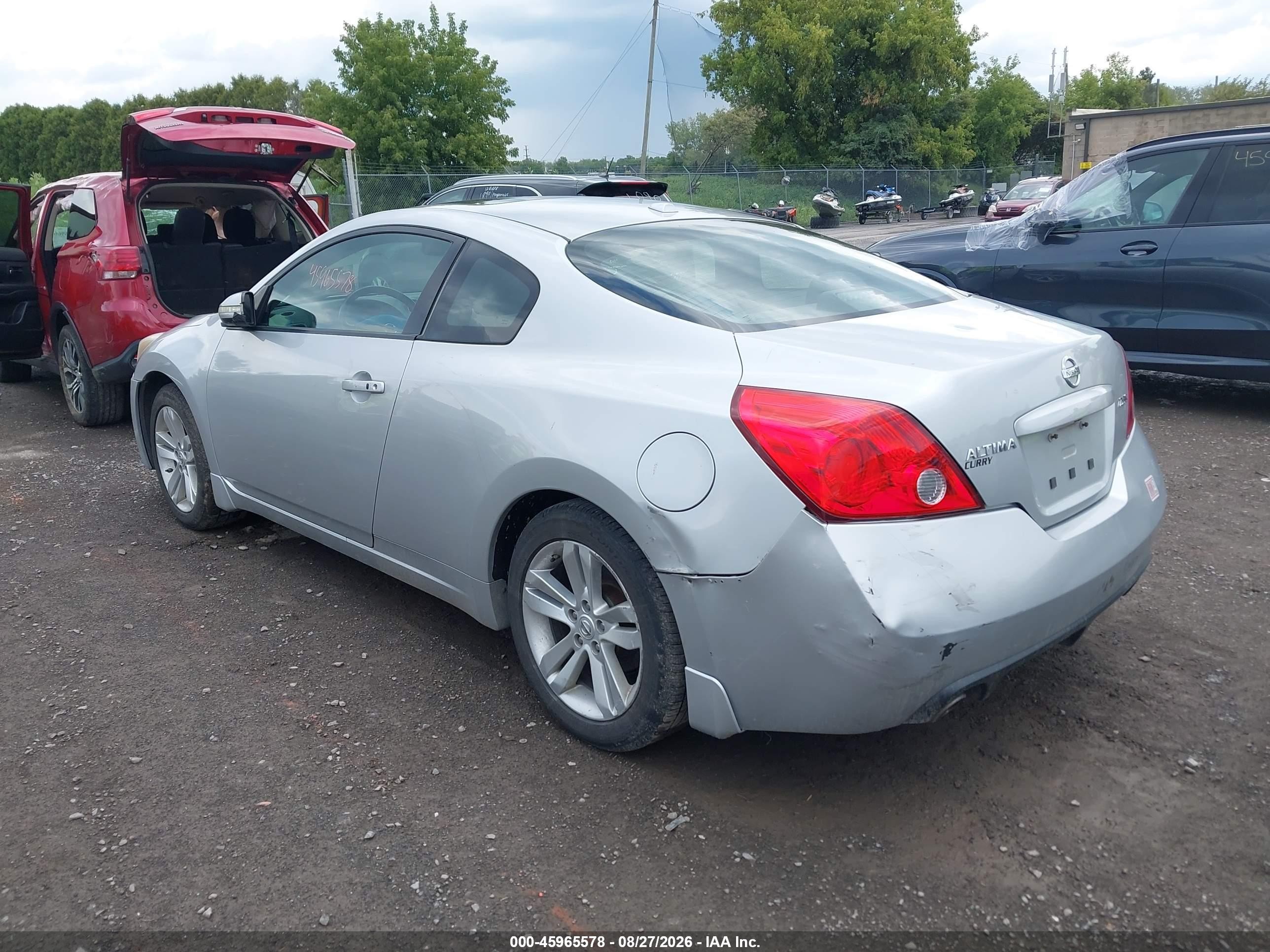 2011 Nissan Altima 2.5 S Silver vin: 1N4AL2EP7BC176516