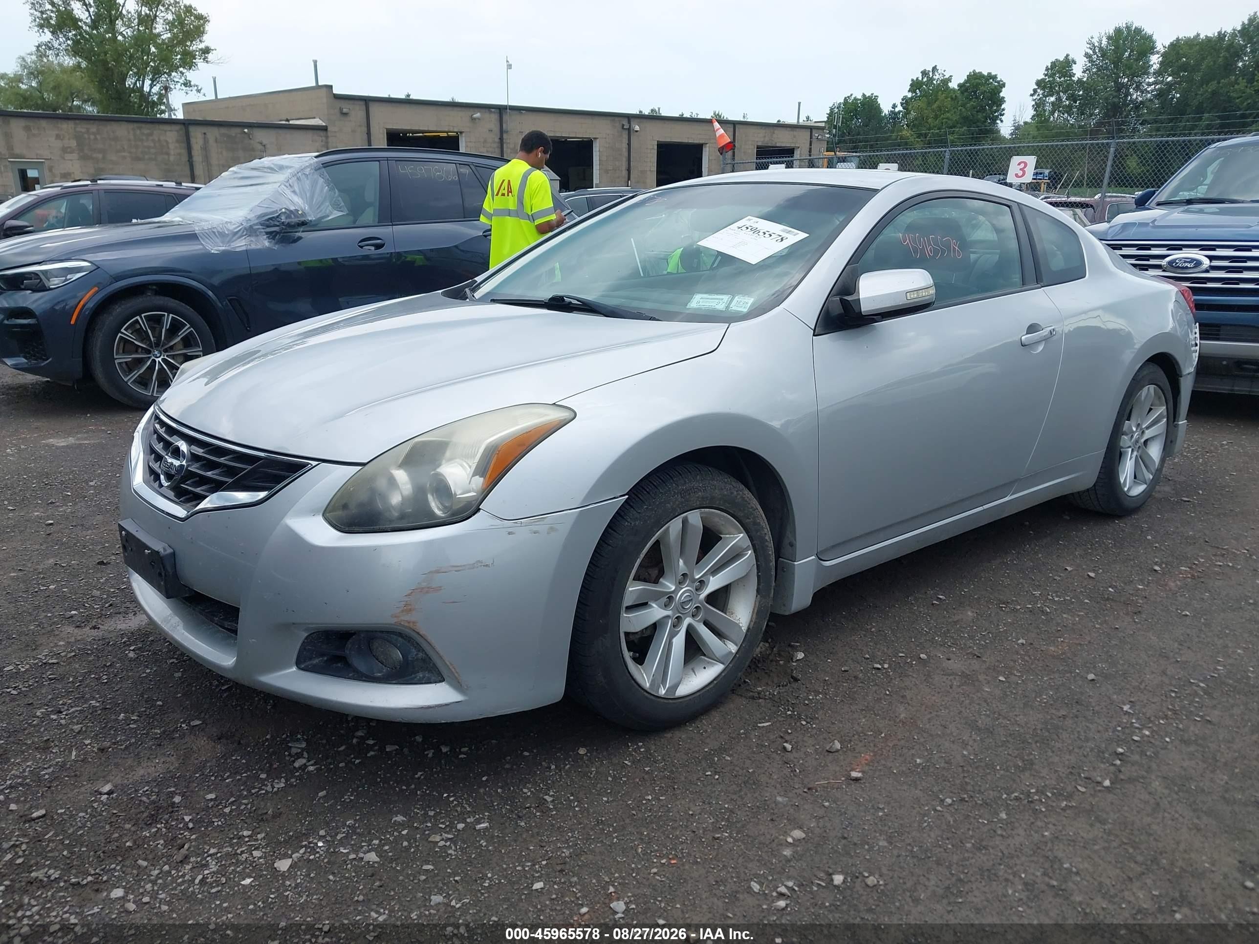 2011 Nissan Altima 2.5 S Silver vin: 1N4AL2EP7BC176516