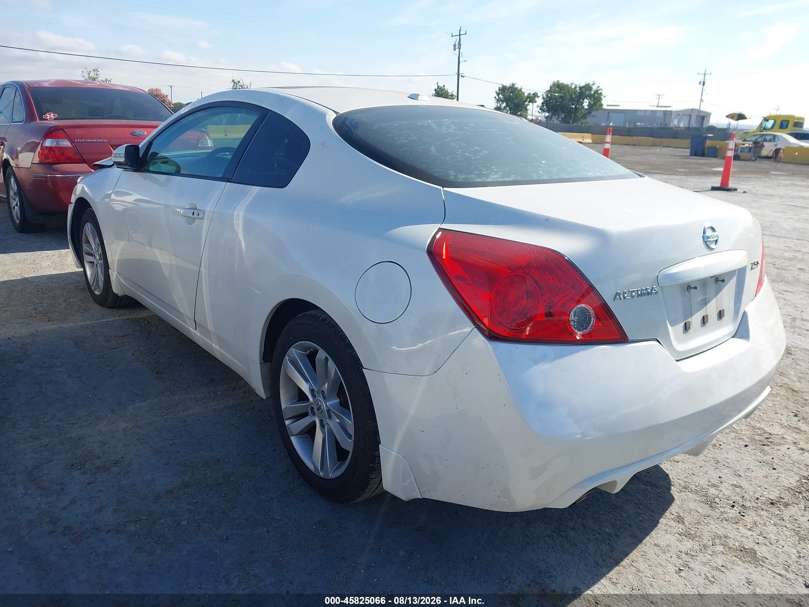 2012 Nissan Altima 2.5 S White vin: 1N4AL2EP7CC117547