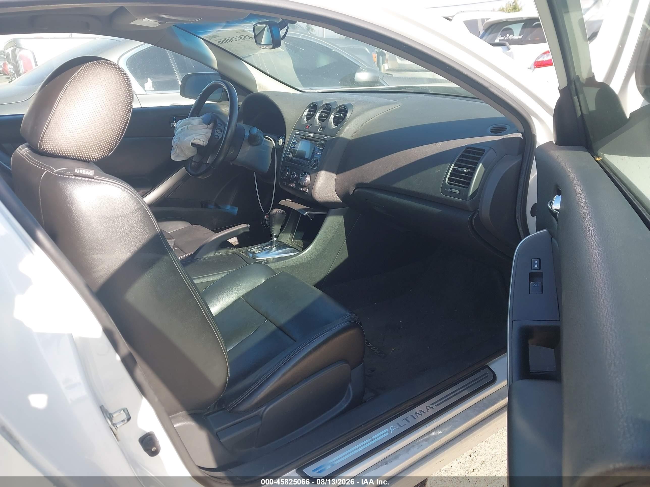 2012 Nissan Altima 2.5 S White vin: 1N4AL2EP7CC117547
